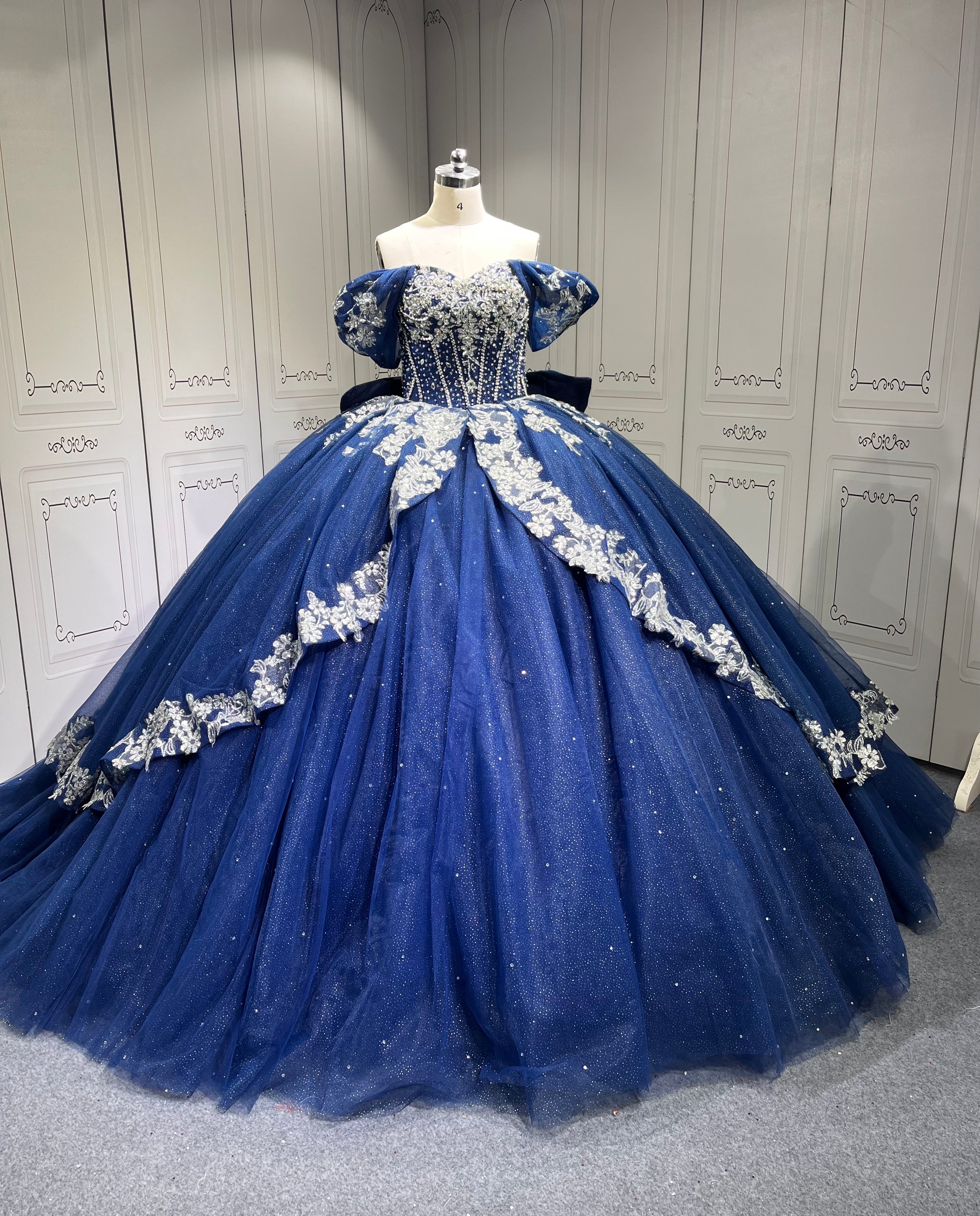 Navy Blue Quinceanera Dresses Vestido De15 Aos Azul Vestidos xv Aos Verde VestidosDe Quinceaera Morado