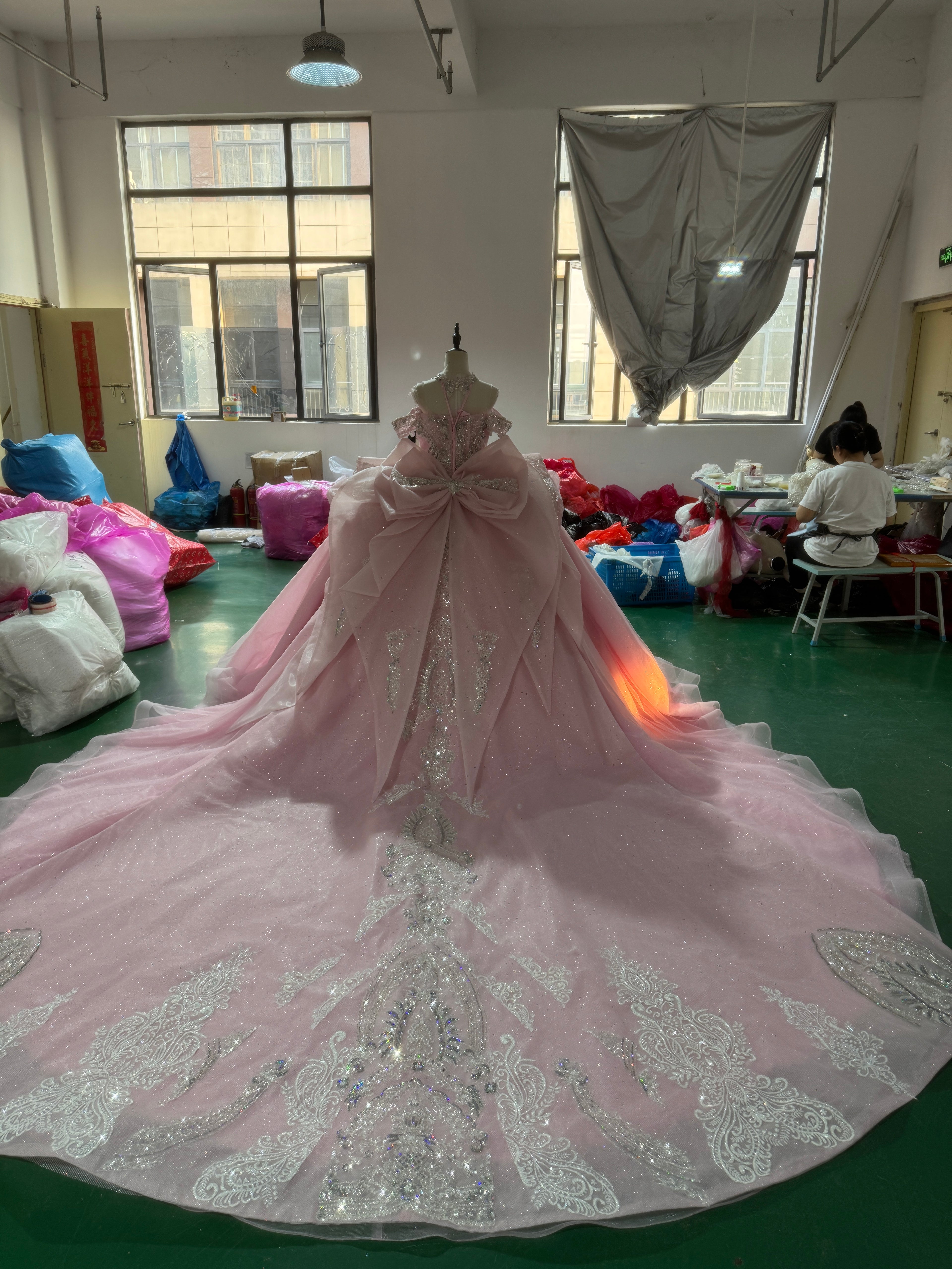 Mumuleo Blush Pink Quinceanera Dresses 2025 Mexican Quince XV Vestidos De 15 Ball Gown Aos Verde Debutante Para