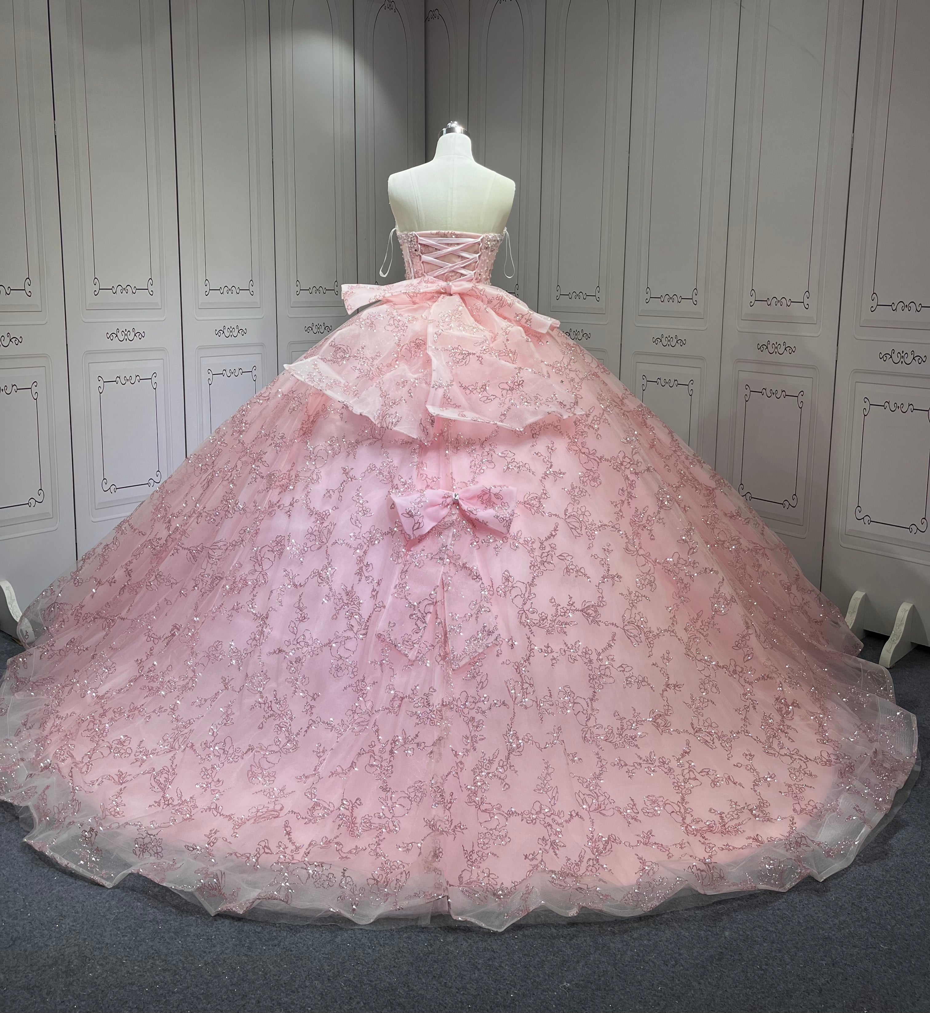 Mumuleo Blush Pink Quinceanera Dresses Vestidos De 15 De Xv Aos Quince 2025 Quinceaera Ball Gowns Vestidos Para 16 Aos