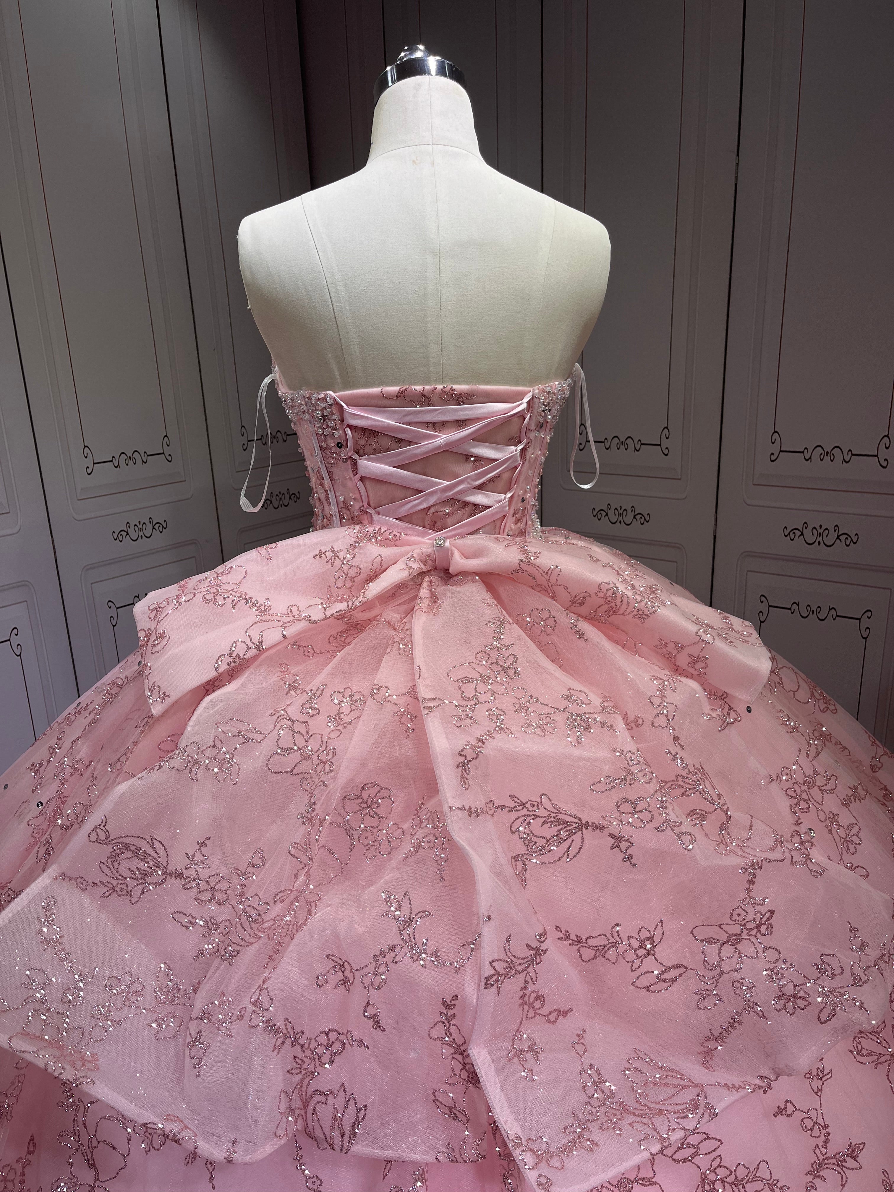Mumuleo Blush Pink Quinceanera Dresses Vestidos De 15 De Xv Aos Quince 2025 Quinceaera Ball Gowns Vestidos Para 16 Aos