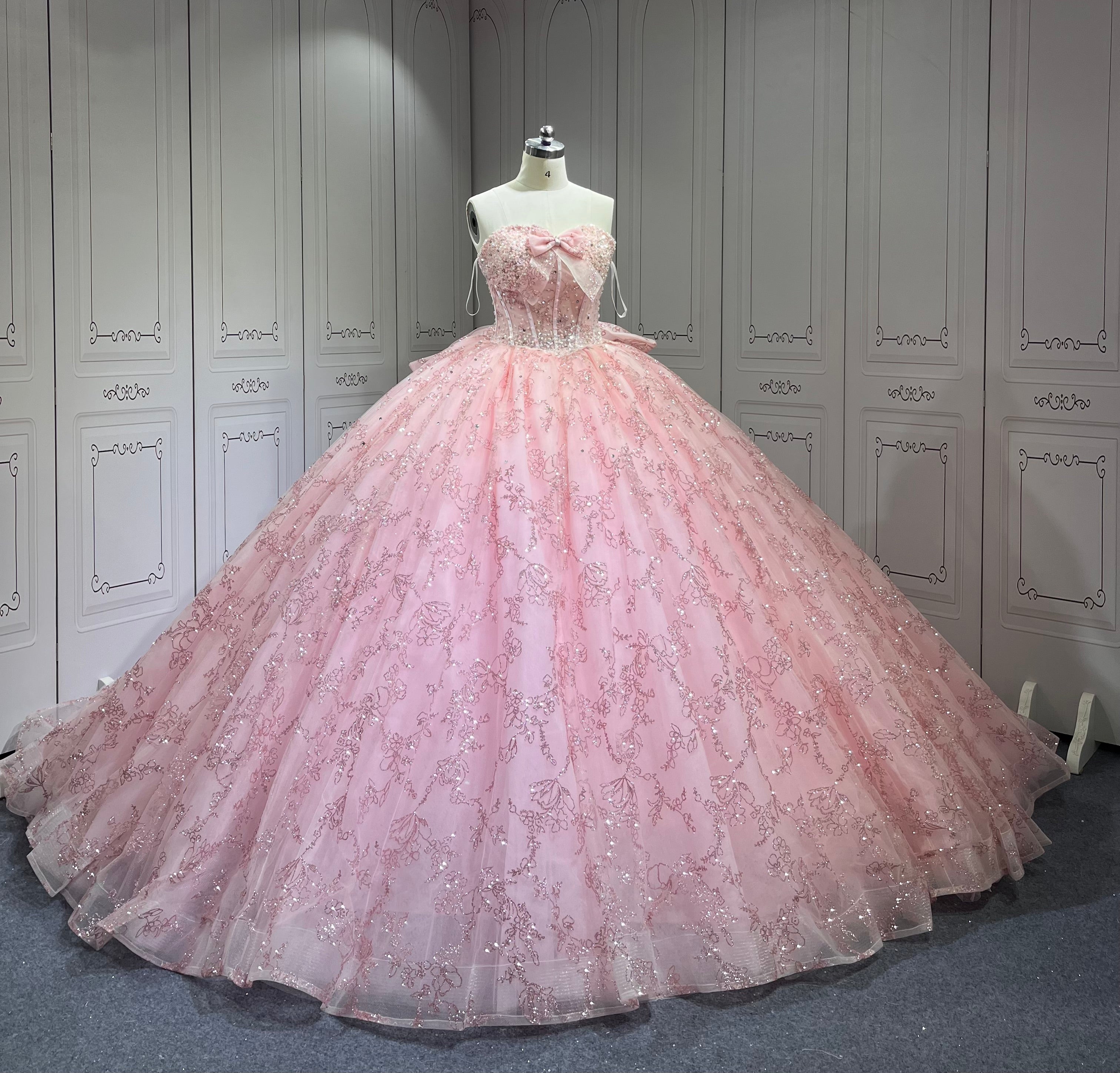 Mumuleo Blush Pink Quinceanera Dresses Vestidos De 15 De Xv Aos Quince 2025 Quinceaera Ball Gowns Vestidos Para 16 Aos