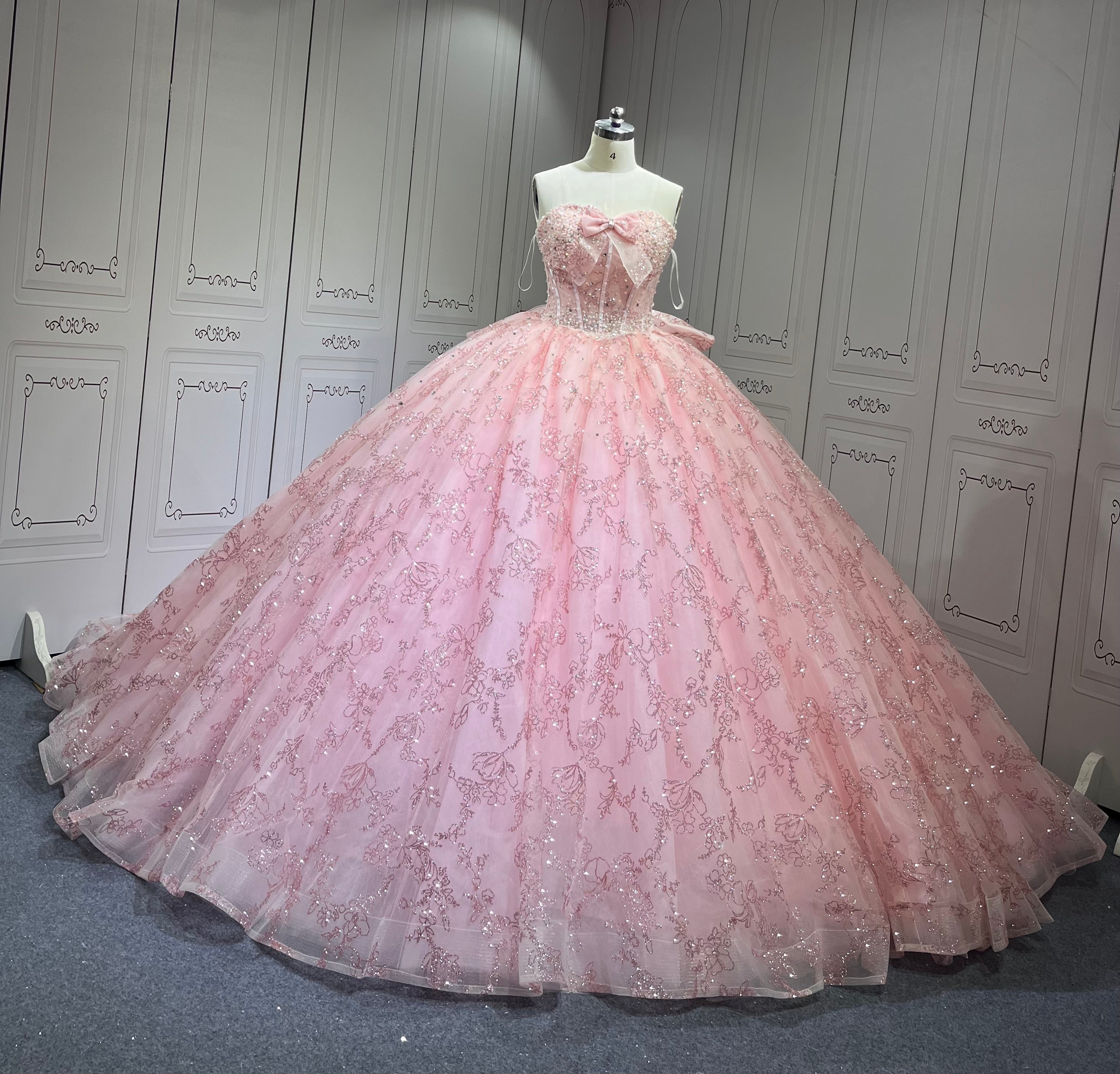 Mumuleo Blush Pink Quinceanera Dresses Vestidos De 15 De Xv Aos Quince 2025 Quinceaera Ball Gowns Vestidos Para 16 Aos