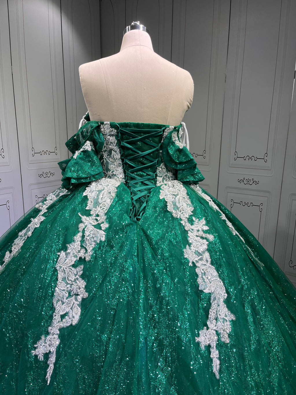 Mumuleo Emerald Green Quinceanera Dresses Vestidos De 15 De Xv Aos Quince 2025 Quinceaera Ball Gowns Vestidos Para 16 Aos