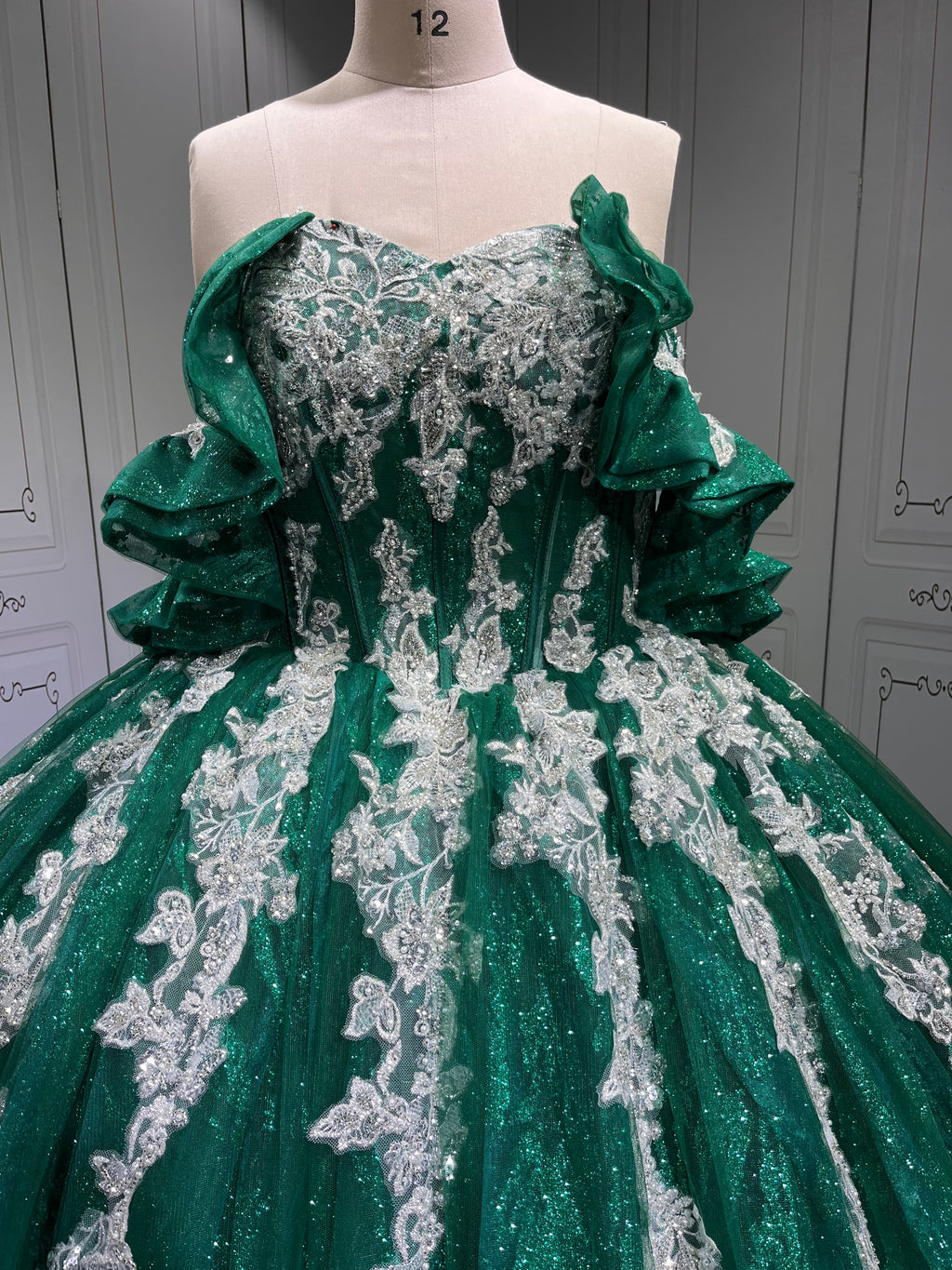 Mumuleo Emerald Green Quinceanera Dresses Vestidos De 15 De Xv Aos Quince 2025 Quinceaera Ball Gowns Vestidos Para 16 Aos