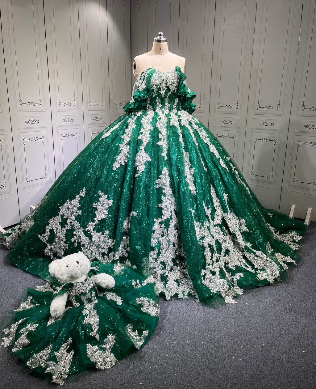 Mumuleo Emerald Green Quinceanera Dresses Vestidos De 15 De Xv Aos Quince 2025 Quinceaera Ball Gowns Vestidos Para 16 Aos