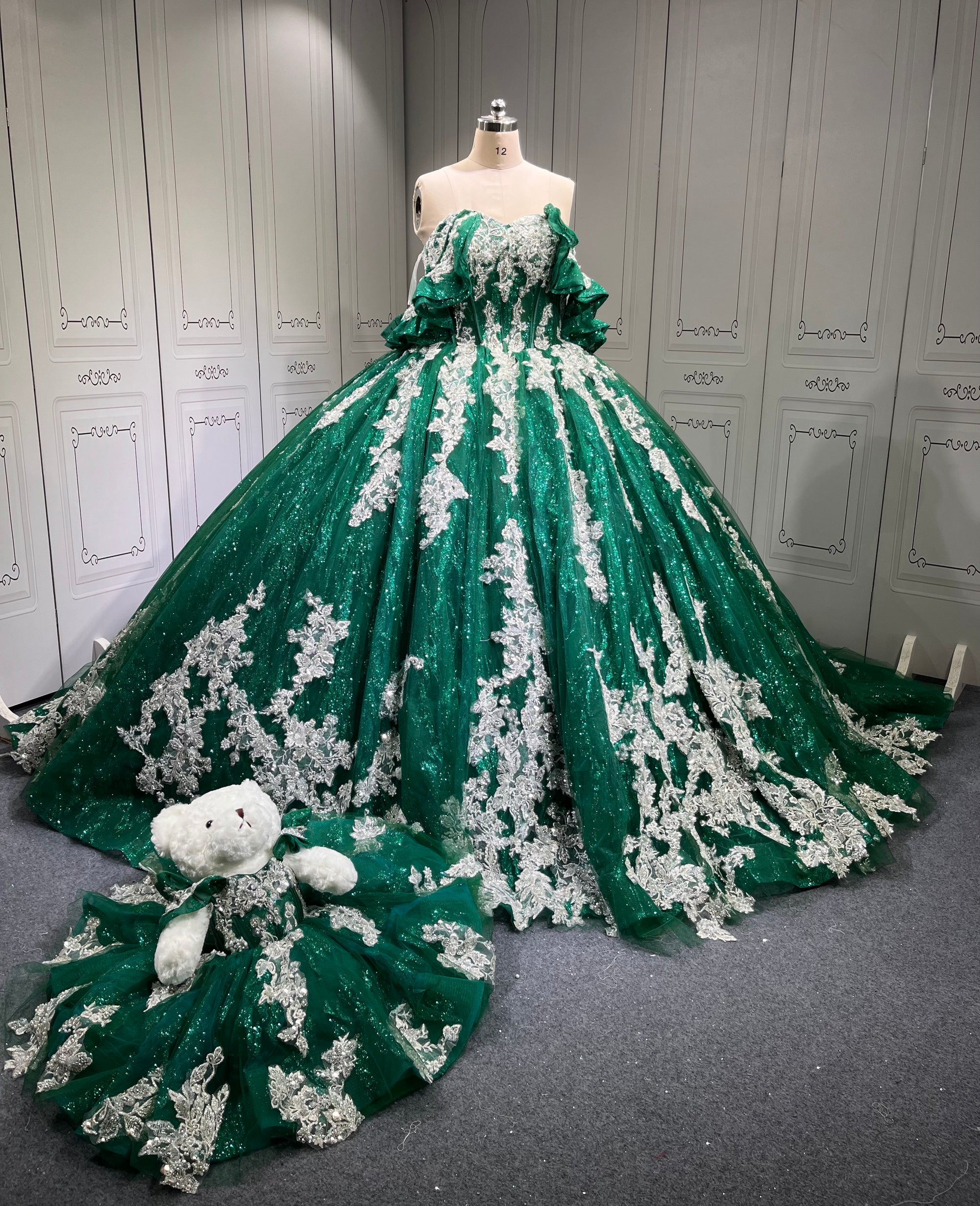 Mumuleo Emerald Green Quinceanera Dresses Vestidos De 15 De Xv Aos Quince 2025 Quinceaera Ball Gowns Vestidos Para 16 Aos