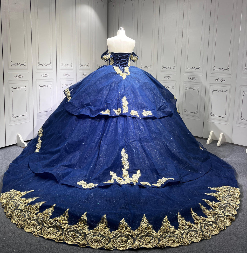 Mumuleo Navy Blue Quinceanera Dresses Vestidos De 15 De Xv Aos Quince 2025 Quinceaera Ball Gowns Vestidos Para 16 Aos