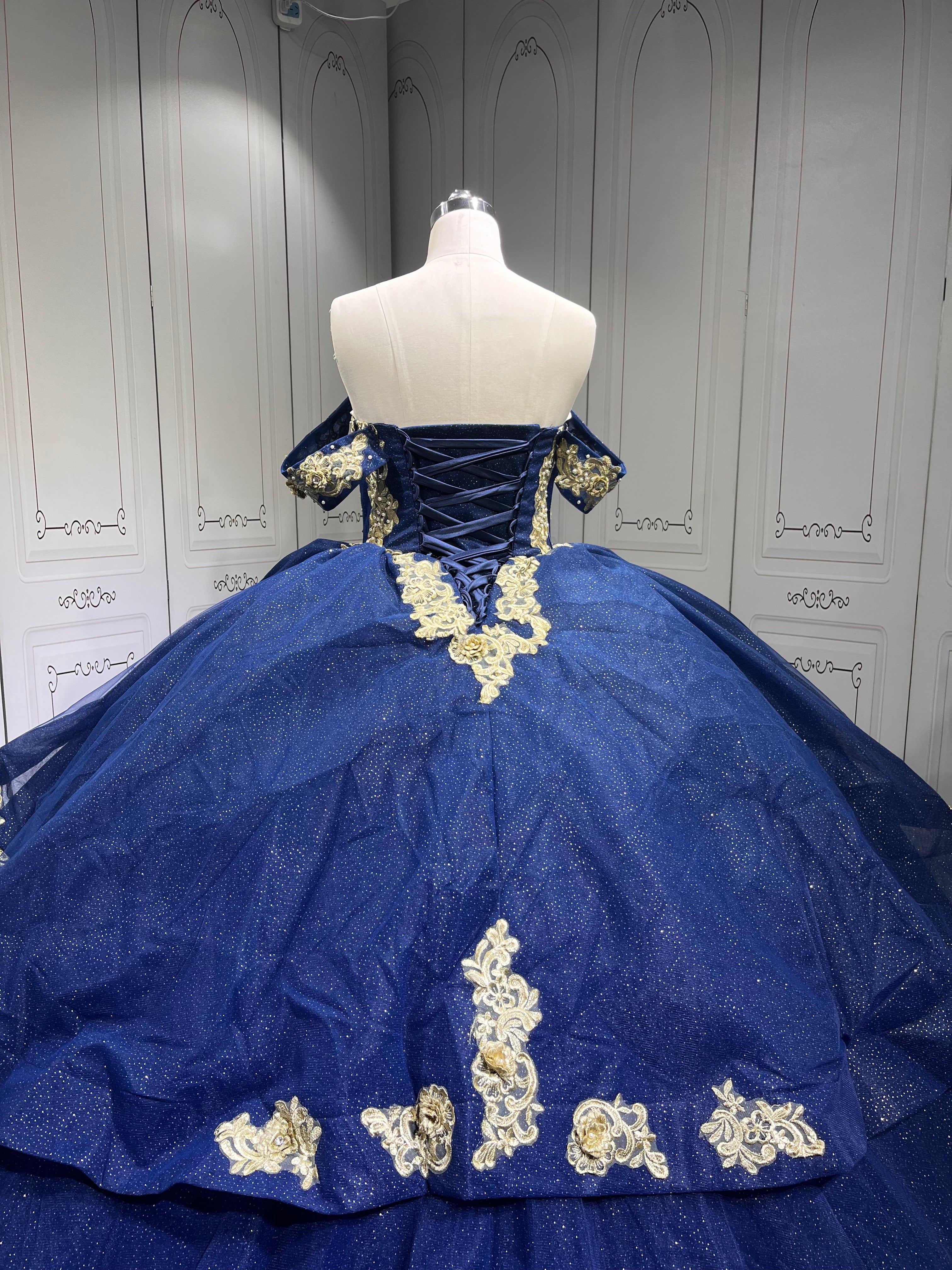 Mumuleo Navy Blue Quinceanera Dresses Vestidos De 15 De Xv Aos Quince 2025 Quinceaera Ball Gowns Vestidos Para 16 Aos