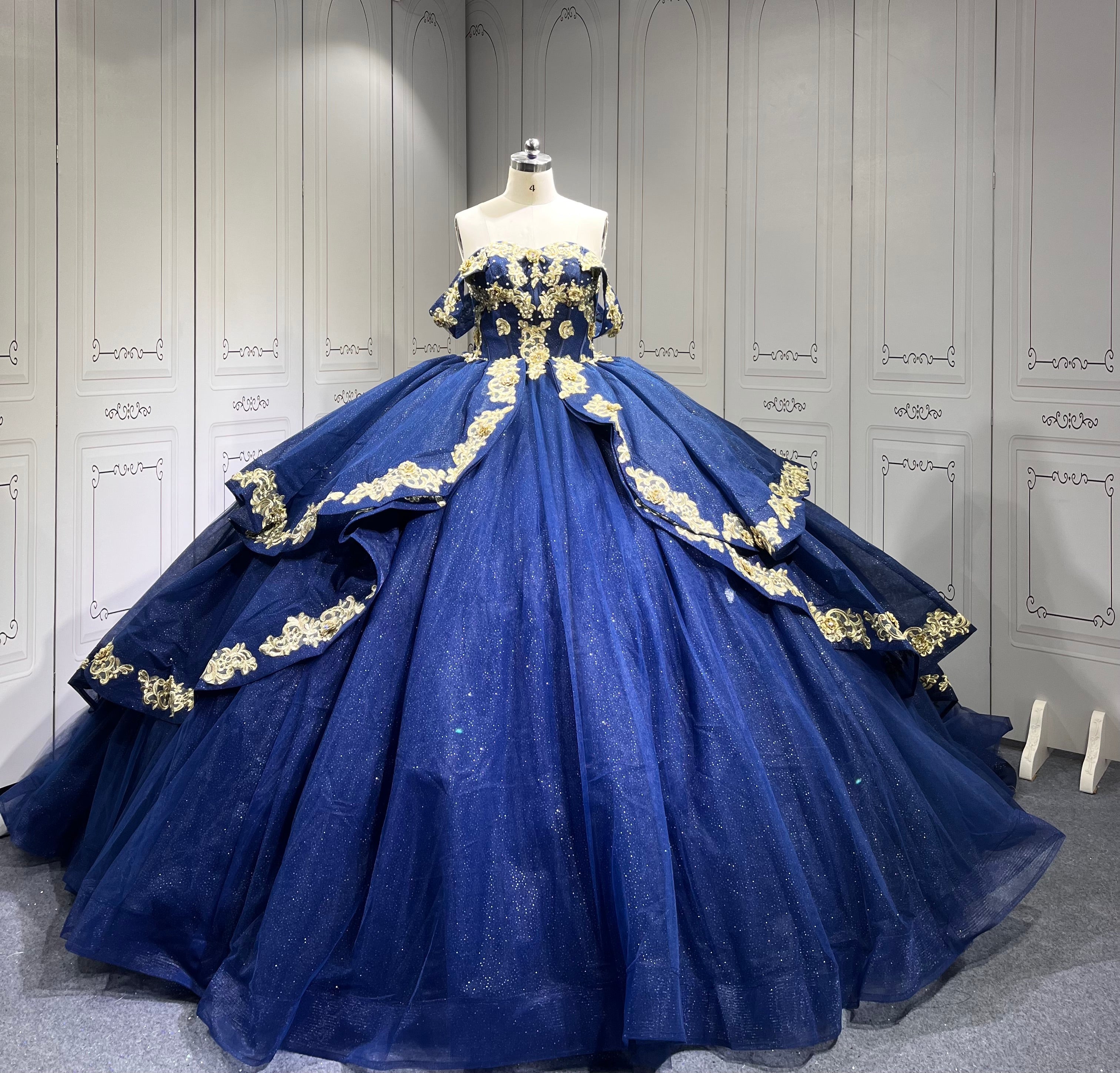 Mumuleo Navy Blue Quinceanera Dresses Vestidos De 15 De Xv Aos Quince 2025 Quinceaera Ball Gowns Vestidos Para 16 Aos
