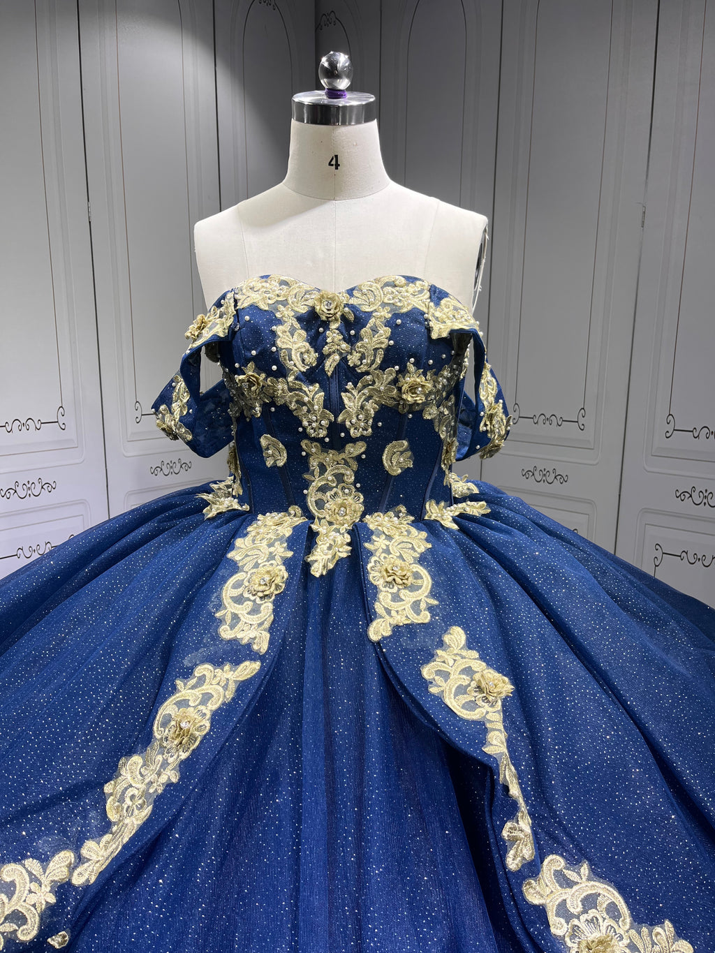 Mumuleo Navy Blue Quinceanera Dresses Vestidos De 15 De Xv Aos Quince 2025 Quinceaera Ball Gowns Vestidos Para 16 Aos