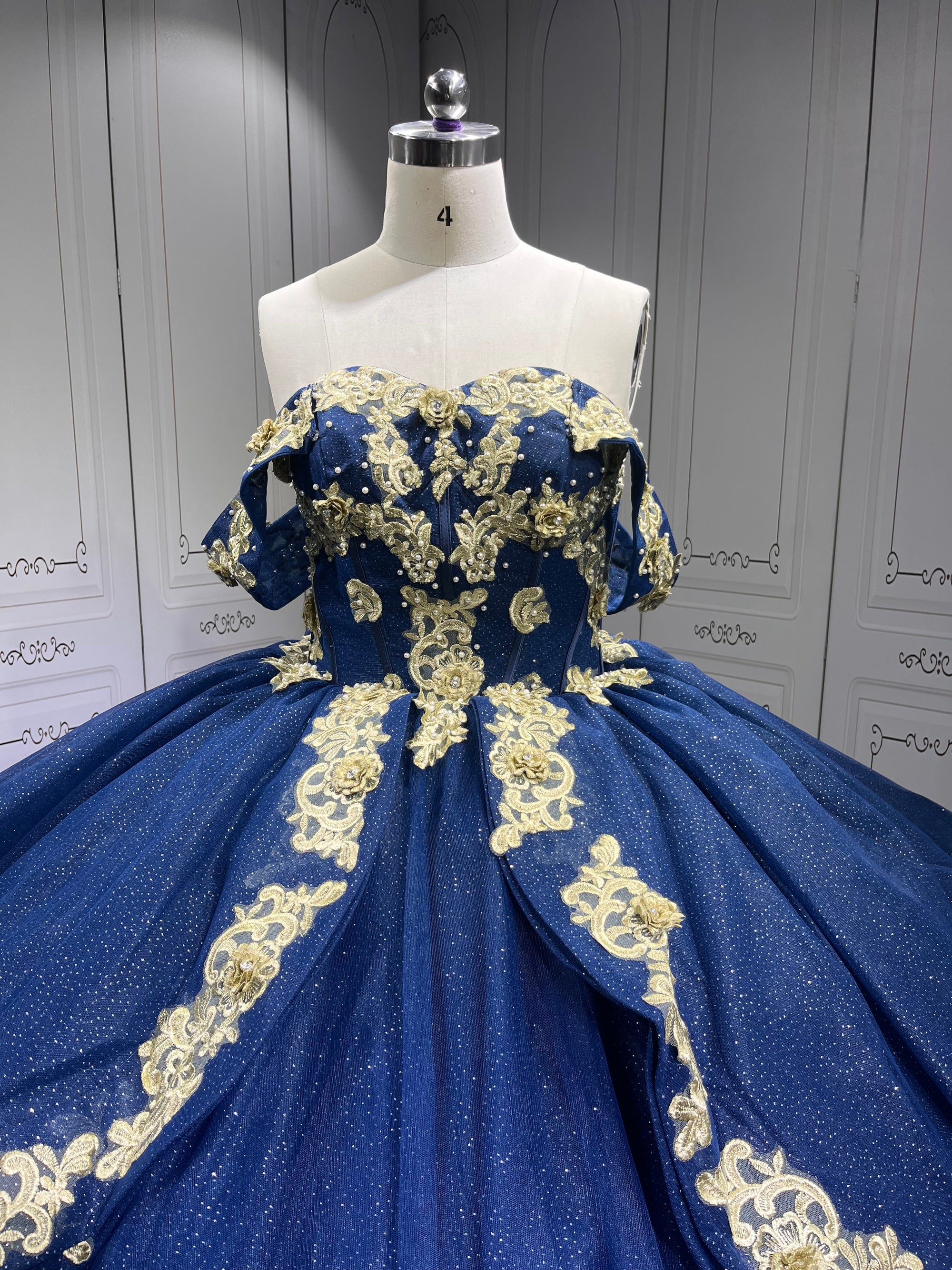 Mumuleo Navy Blue Quinceanera Dresses Vestidos De 15 De Xv Aos Quince 2025 Quinceaera Ball Gowns Vestidos Para 16 Aos