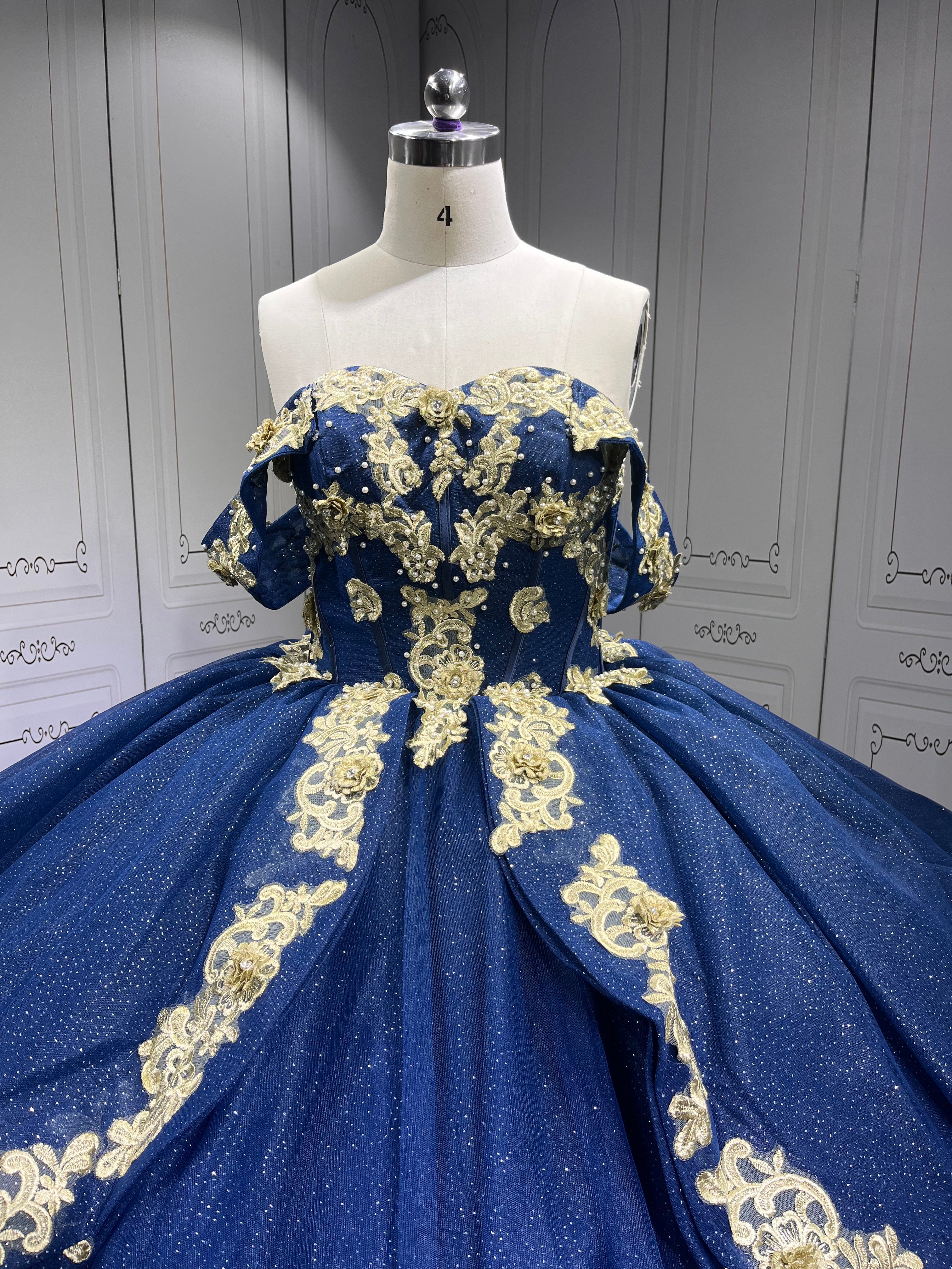 Mumuleo Navy Blue Quinceanera Dresses Vestidos De 15 De Xv Aos Quince 2025 Quinceaera Ball Gowns Vestidos Para 16 Aos