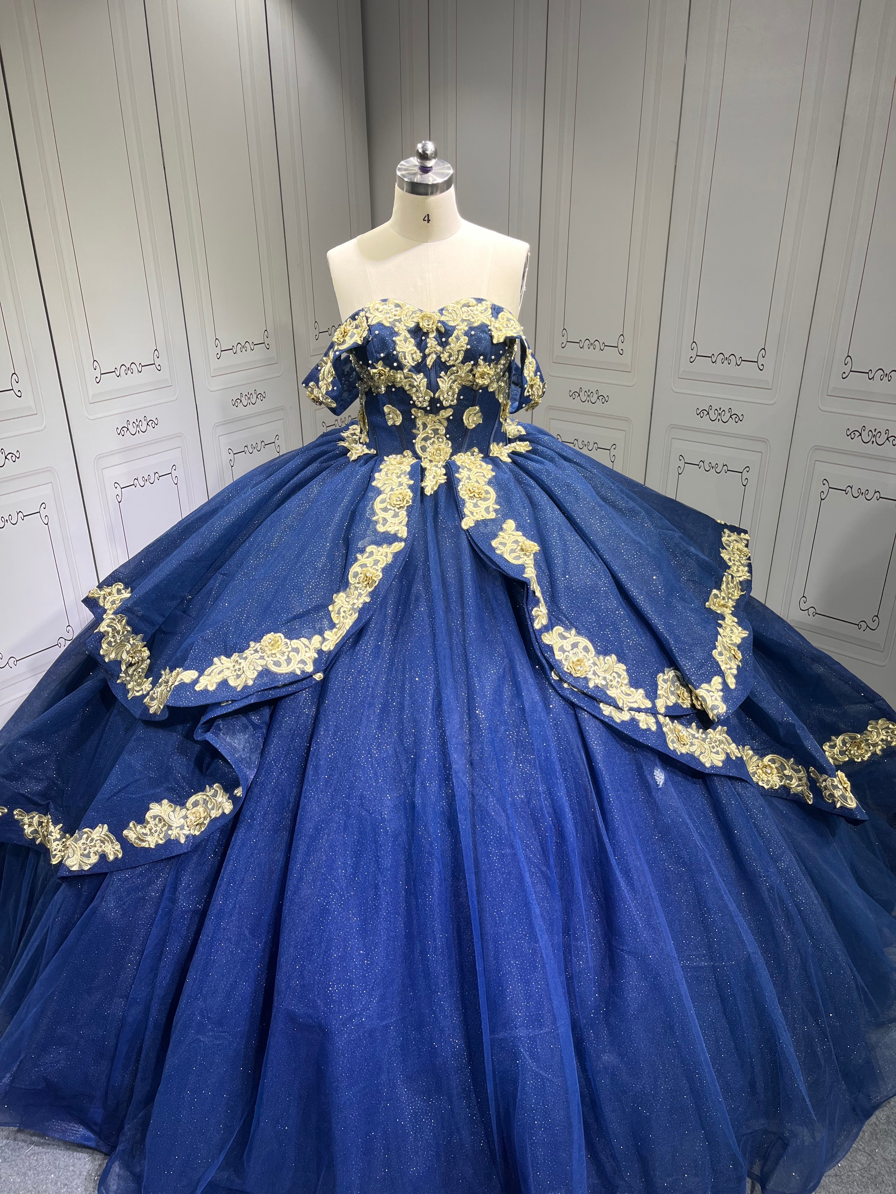 Mumuleo Navy Blue Quinceanera Dresses Vestidos De 15 De Xv Aos Quince 2025 Quinceaera Ball Gowns Vestidos Para 16 Aos
