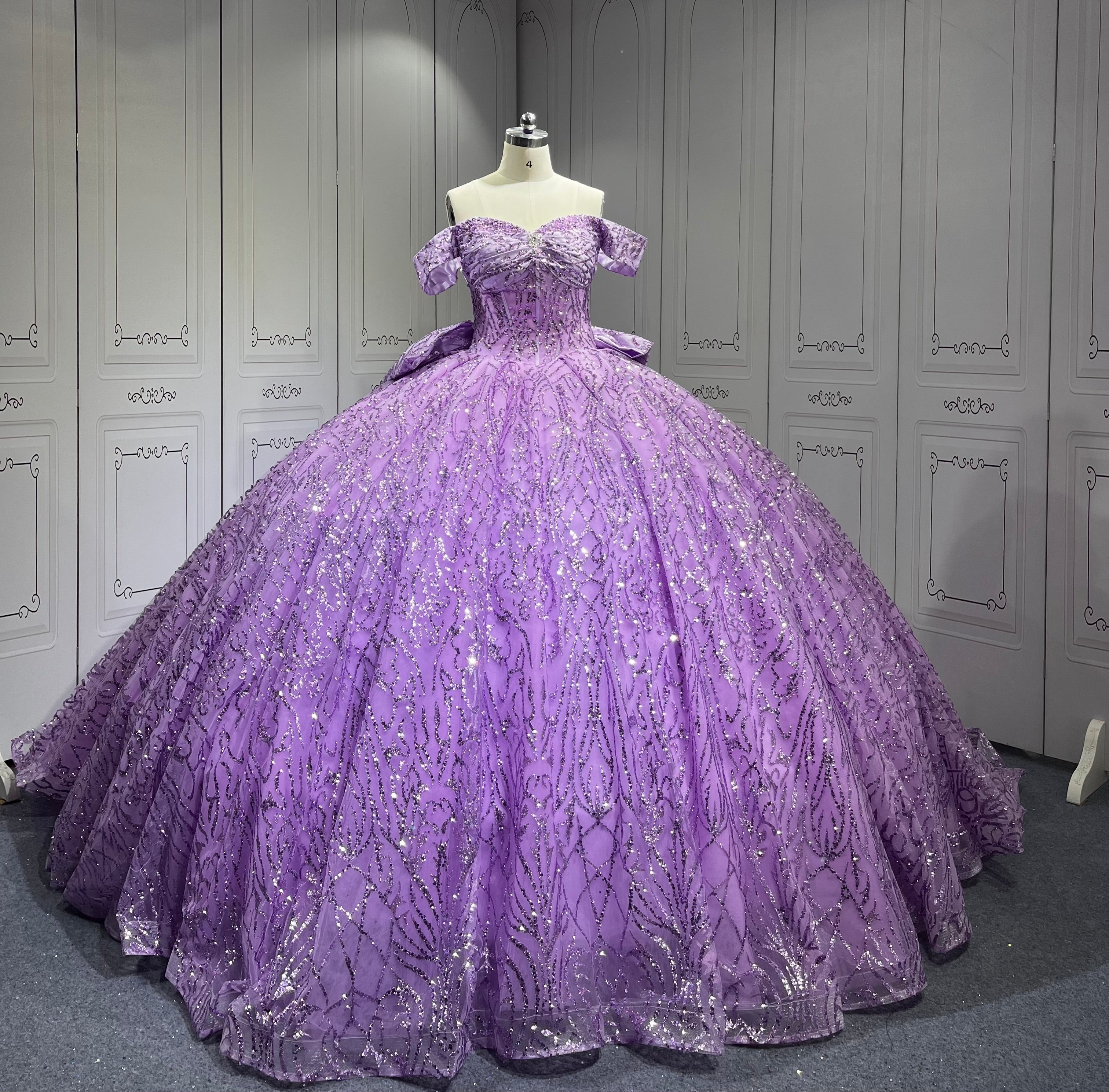 Mumuleo Lilac Quinceanera Dresses Vestidos De 15 De Xv Aos Quince 2025 Quinceaera Ball Gowns Vestidos Para 16 Aos