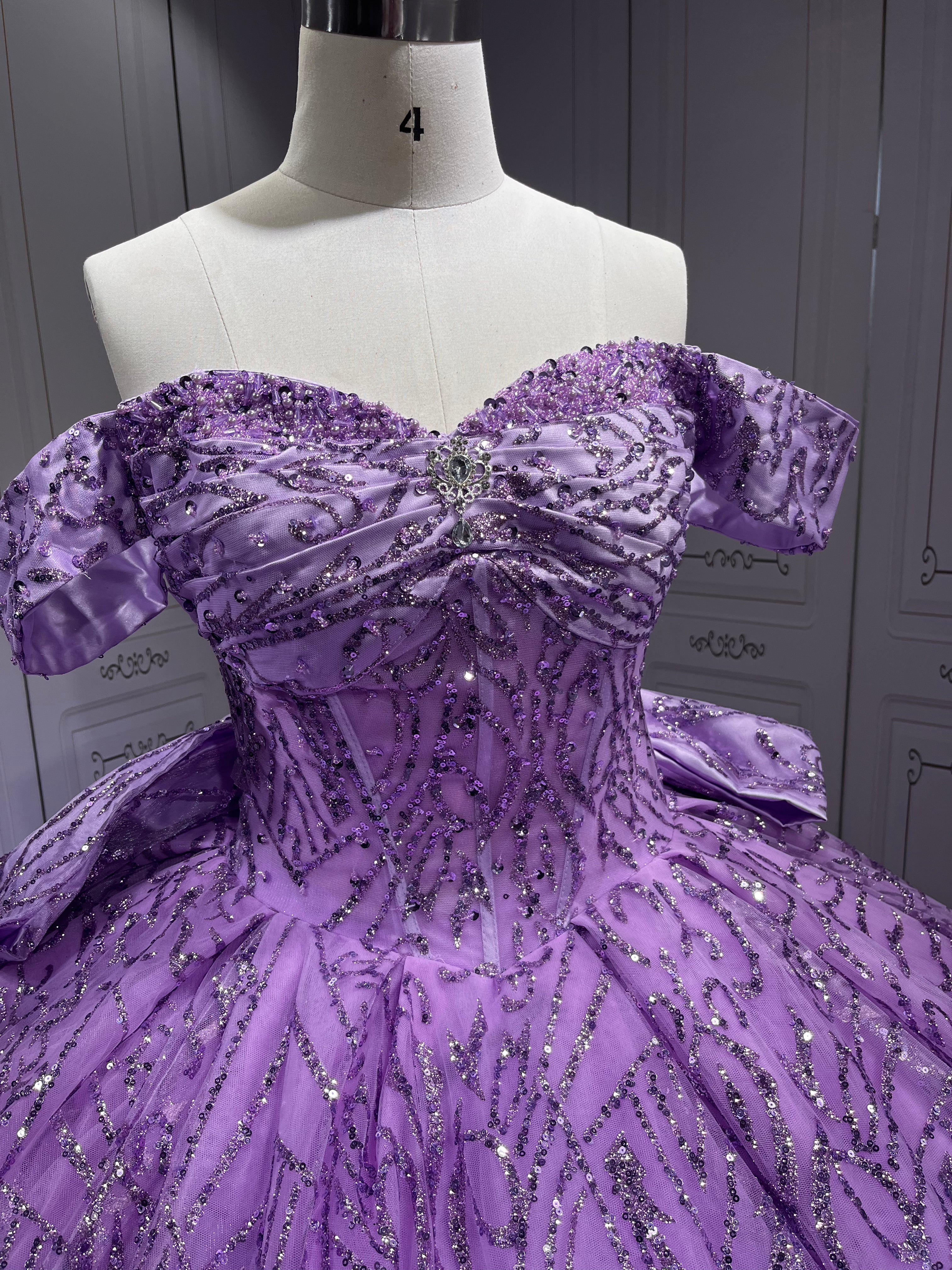 Mumuleo Lilac Quinceanera Dresses Vestidos De 15 De Xv Aos Quince 2025 Quinceaera Ball Gowns Vestidos Para 16 Aos