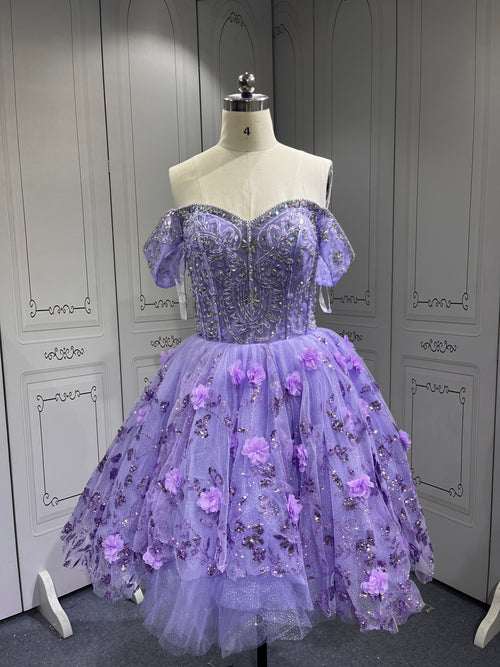 2025 Mumuleo Lilac 4 in 1 Quinceanera Dresses Vestidos Para De 15 Aos De Blanco De Quinceaera De Mariposa De 15 Aos Color Vino