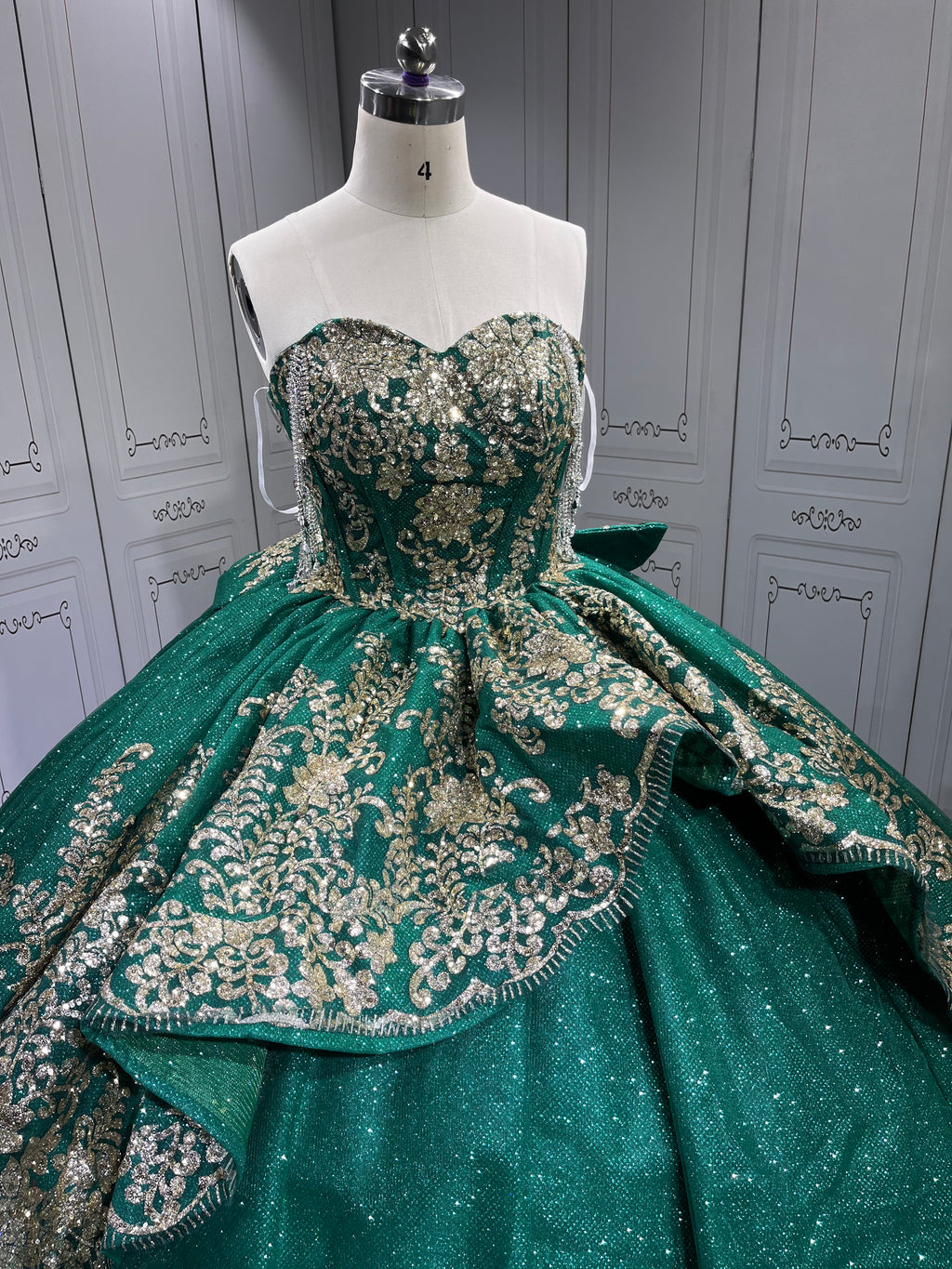 Mumuleo Emerald Green Quinceanera Dresses 2025 Sweet 16 Vestidos De Fiesta Vestidos De 15 Aos XV Para Economic