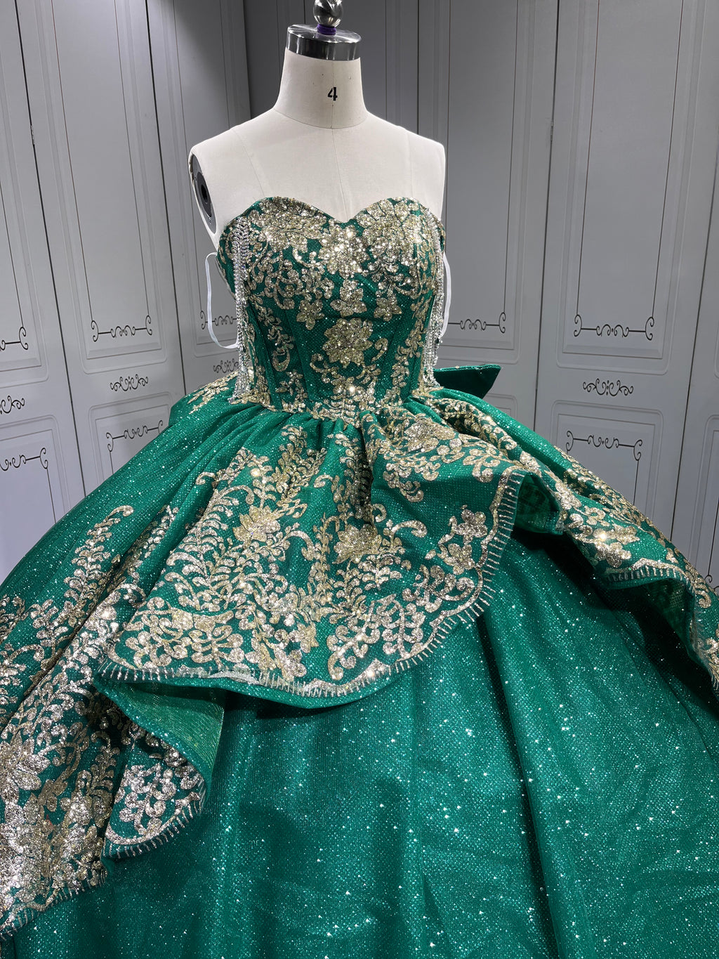 Mumuleo Emerald Green Quinceanera Dresses 2025 Sweet 16 Vestidos De Fiesta Vestidos De 15 Aos XV Para Economic