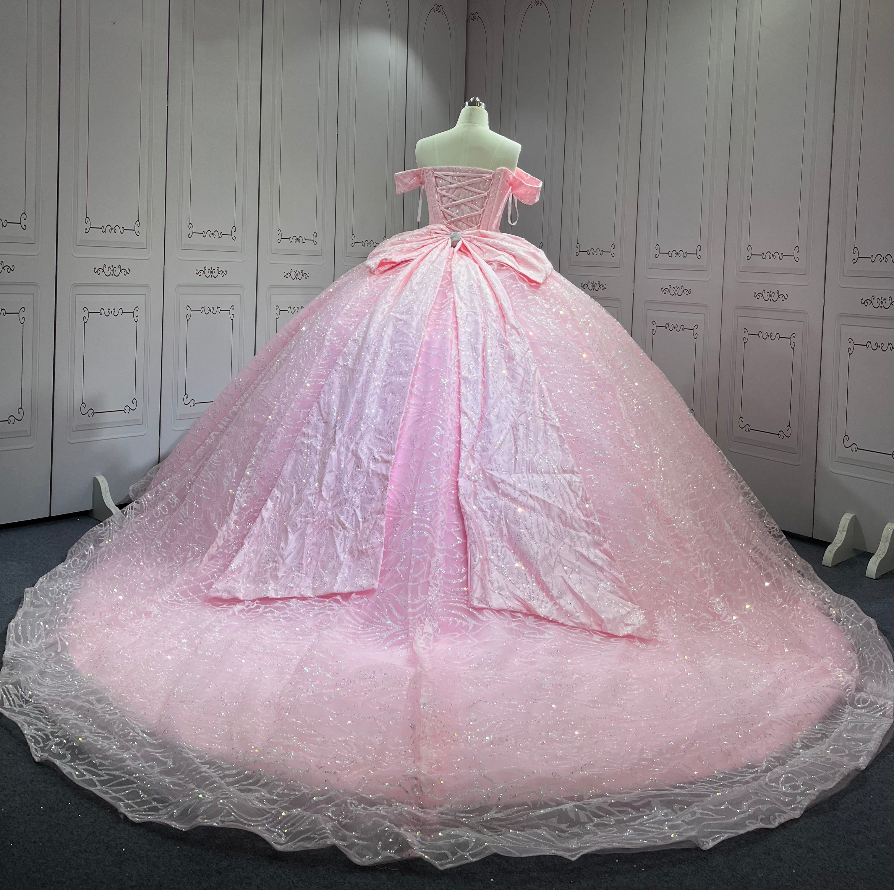 Mumuleo Pink Quinceanera Dresses Vestidos De 15 Aos De Color Morado Verde aos Ball Gowns Vestidos De Quinceaera