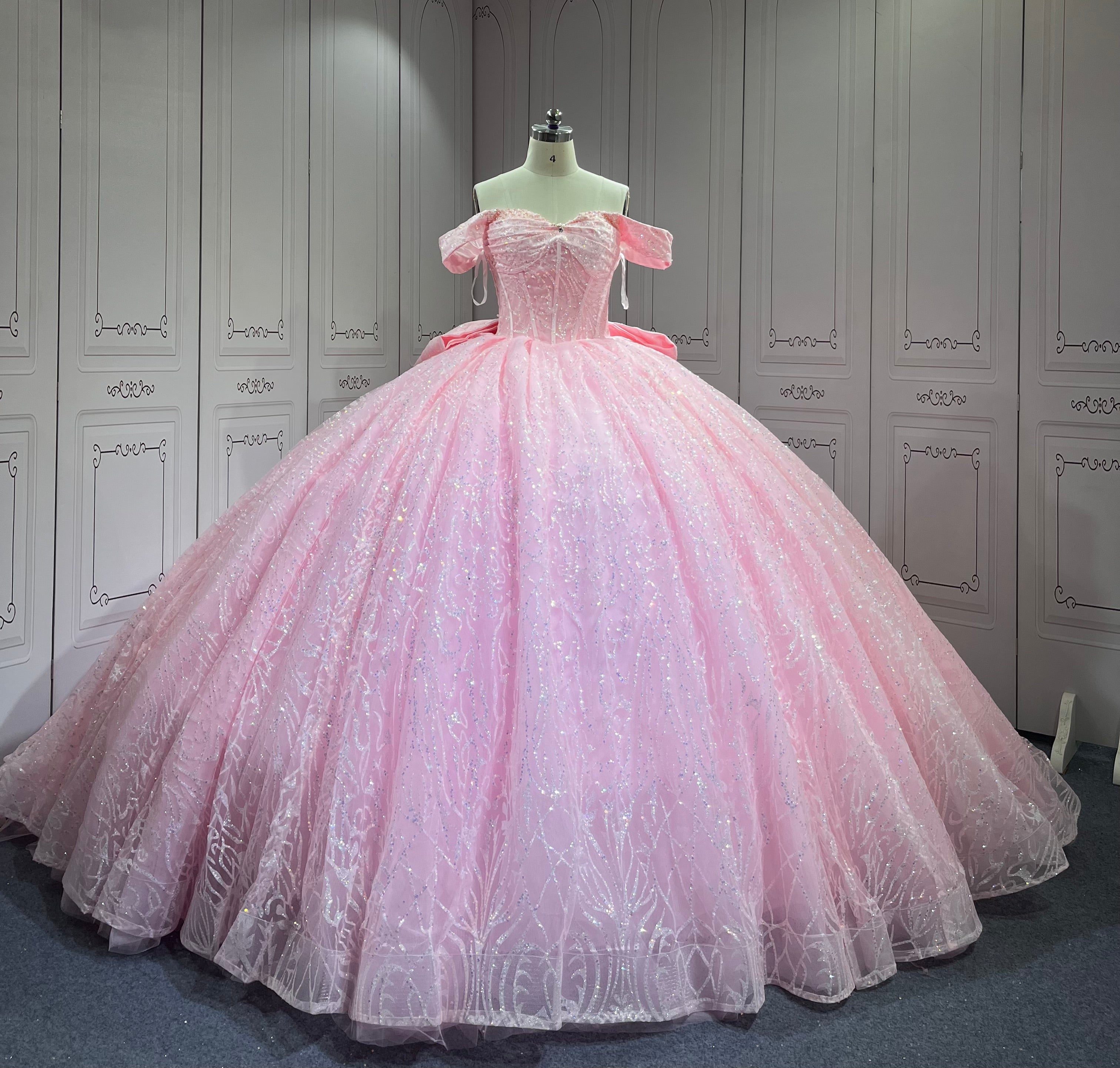 Mumuleo Pink Quinceanera Dresses Vestidos De 15 Aos De Color Morado Verde aos Ball Gowns Vestidos De Quinceaera