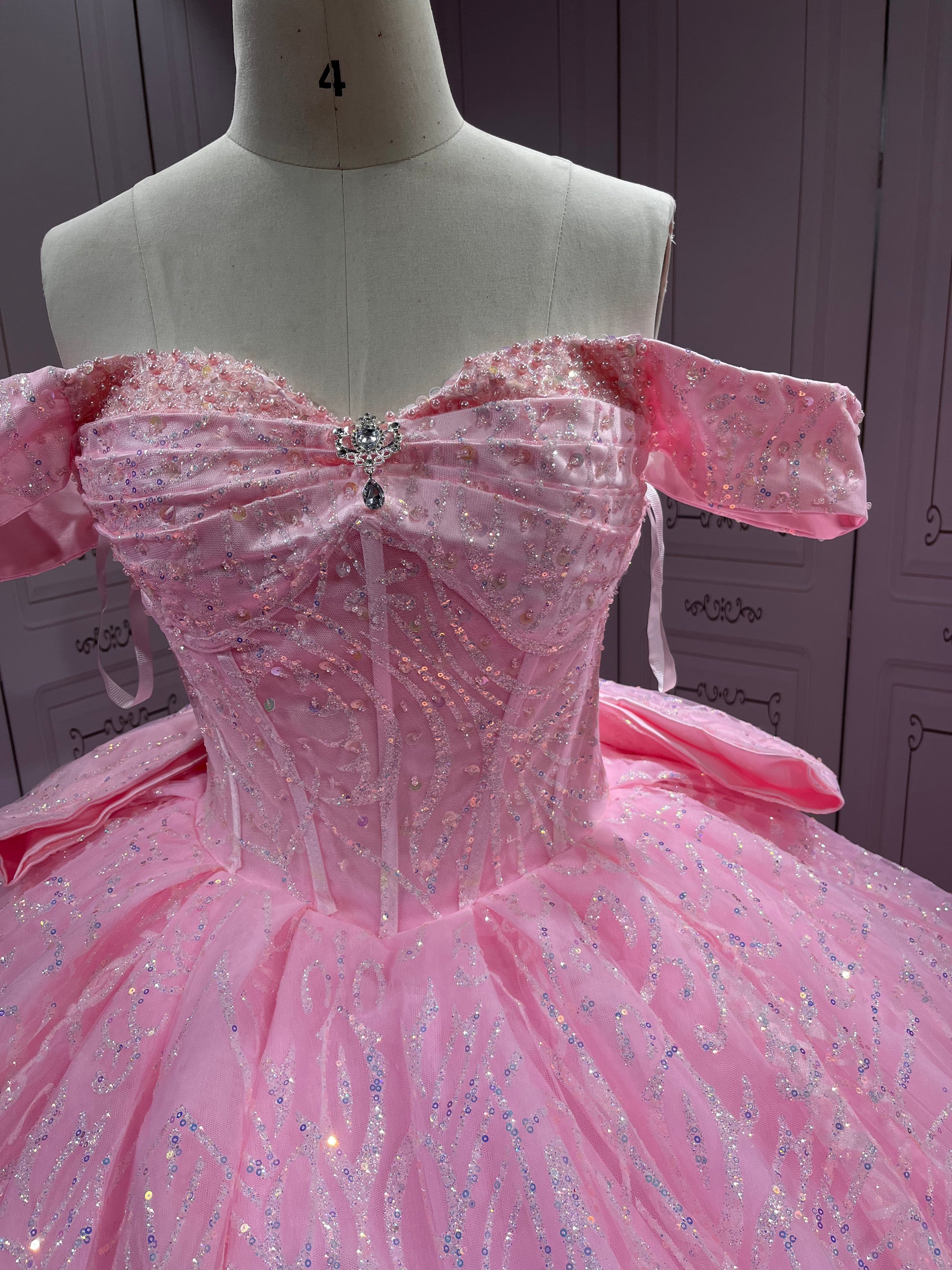 Mumuleo Pink Quinceanera Dresses Vestidos De 15 Aos De Color Morado Verde aos Ball Gowns Vestidos De Quinceaera