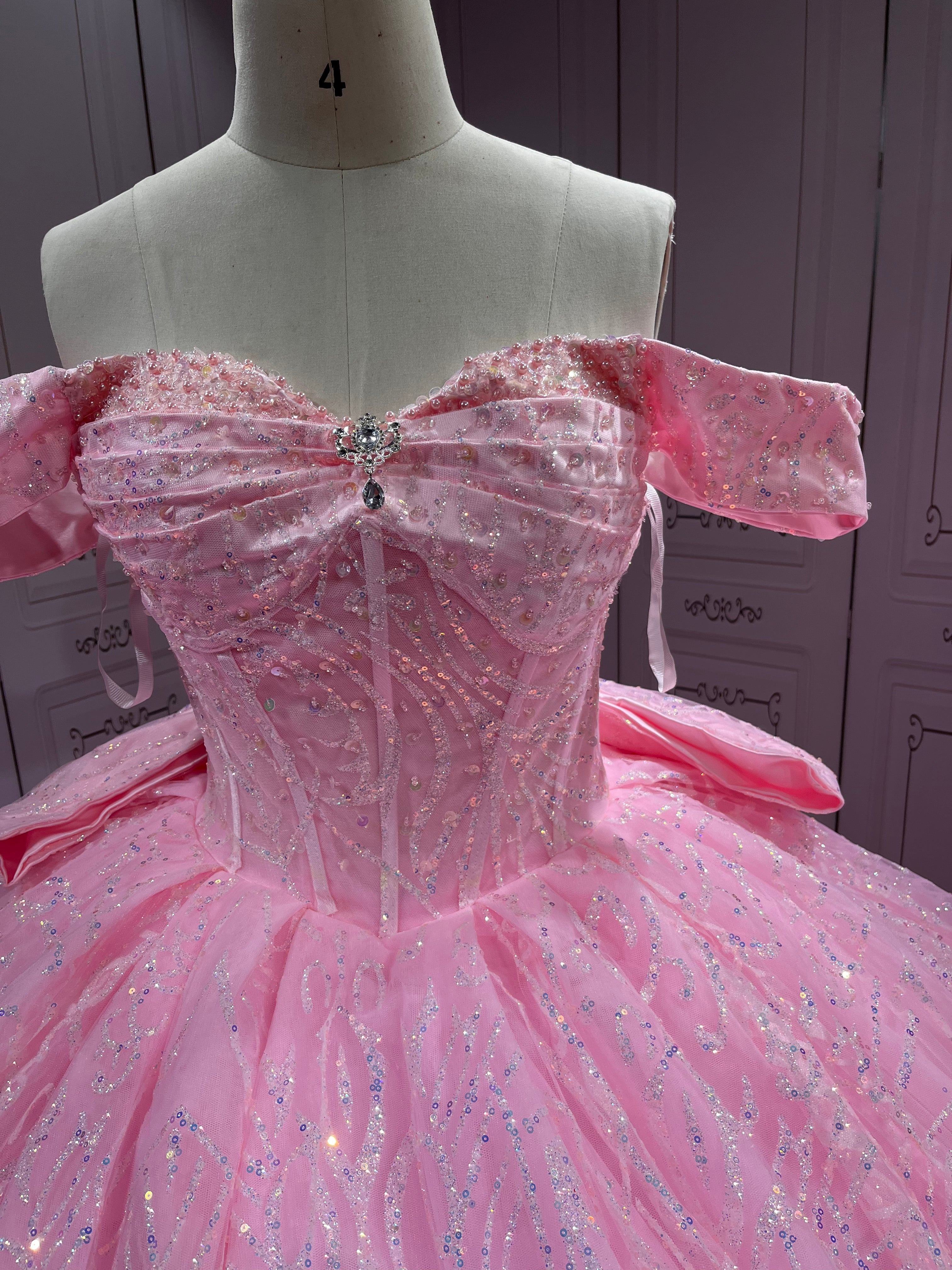 Mumuleo Pink Quinceanera Dresses Vestidos De 15 Aos De Color Morado Verde aos Ball Gowns Vestidos De Quinceaera