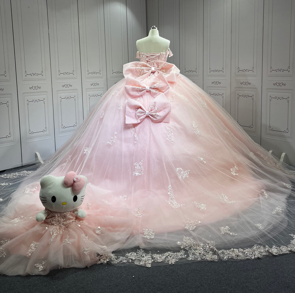 Pink Quinceanera Dresses Vestidos De 15 Quinceaneras Anos Abiti Da Cerimonia Festa 2025 Princess Dress Vestidos Para Mujer