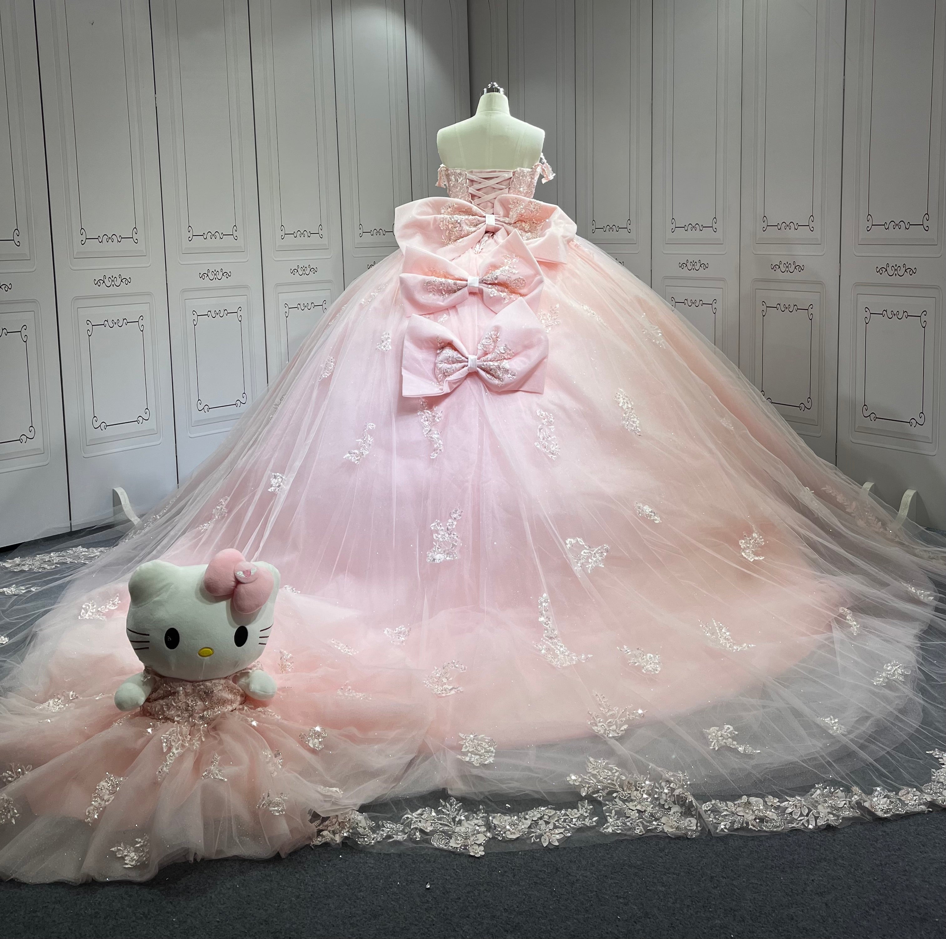 Pink Quinceanera Dresses Vestidos De 15 Quinceaneras Anos Abiti Da Cerimonia Festa 2025 Princess Dress Vestidos Para Mujer