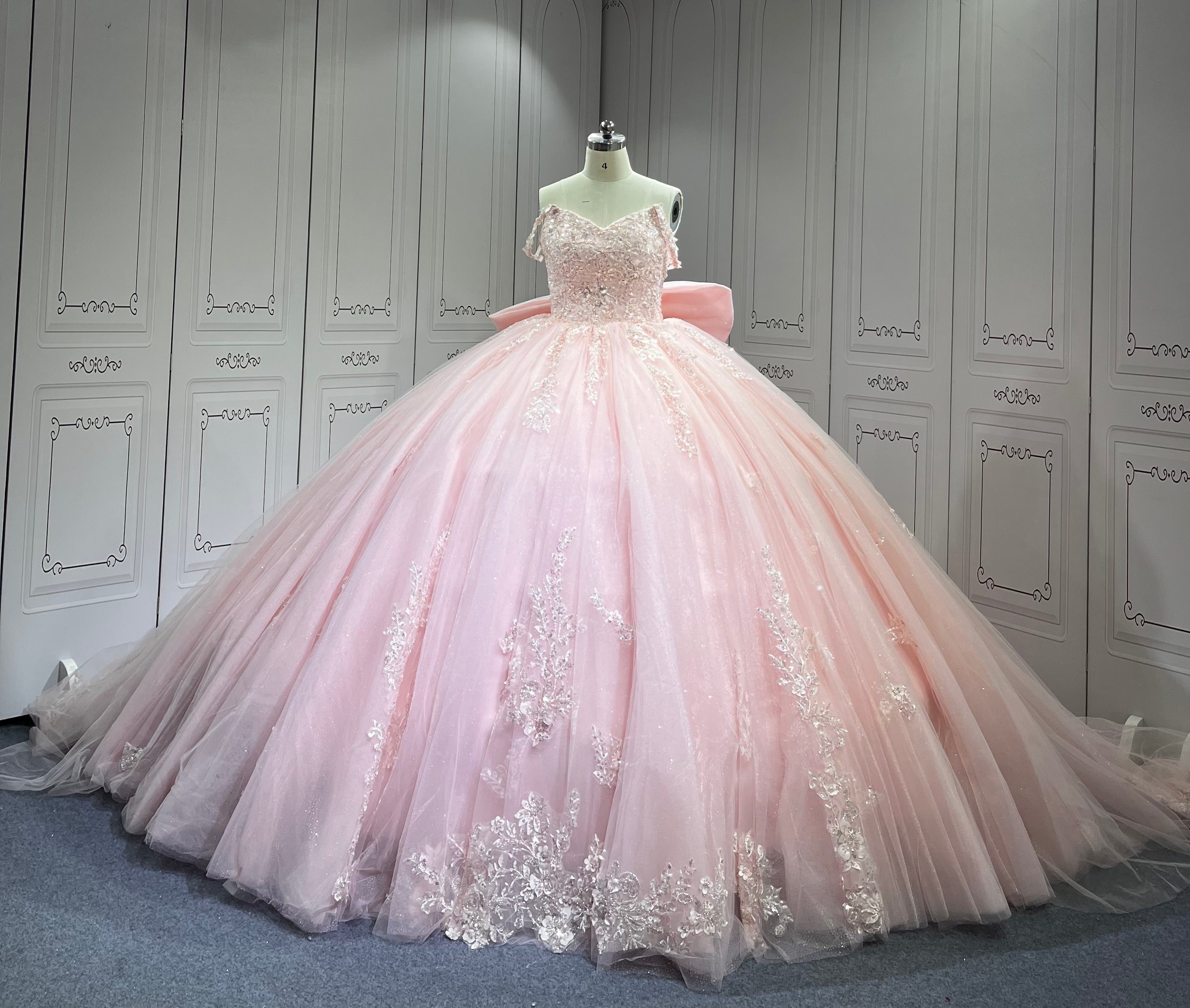 Pink Quinceanera Dresses Vestidos De 15 Quinceaneras Anos Abiti Da Cerimonia Festa 2025 Princess Dress Vestidos Para Mujer