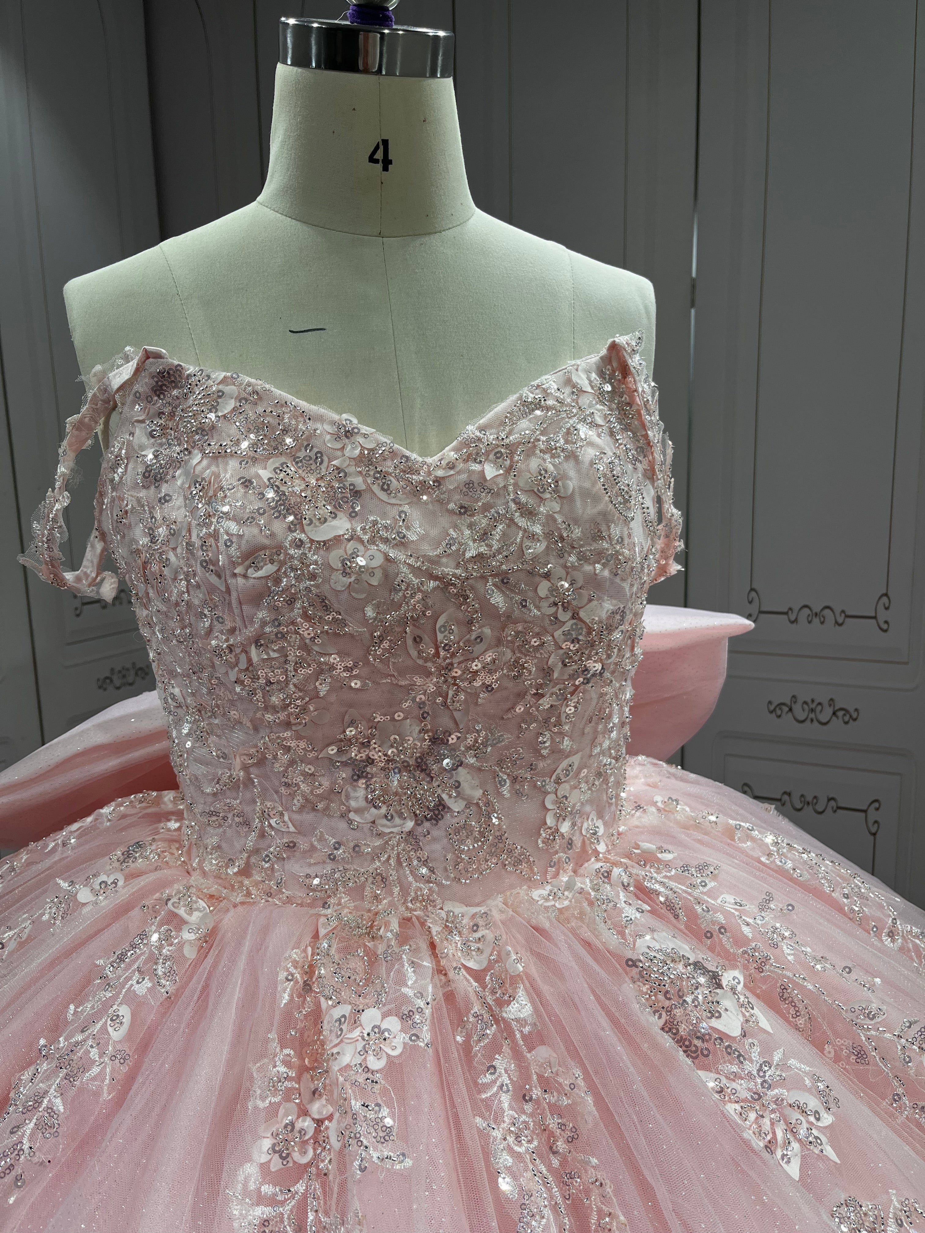 Pink Quinceanera Dresses Vestidos De 15 Quinceaneras Anos Abiti Da Cerimonia Festa 2025 Princess Dress Vestidos Para Mujer