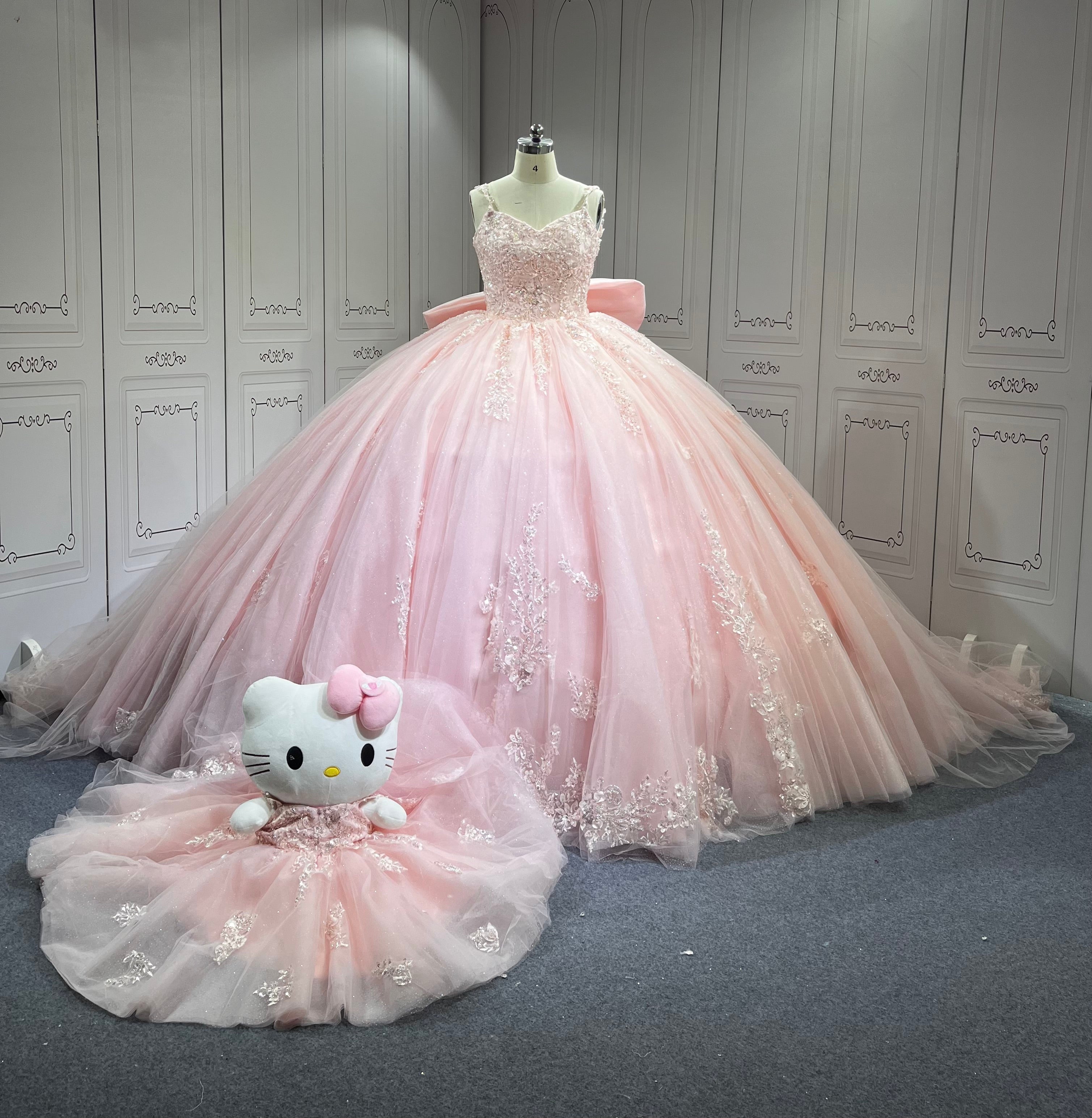 Pink Quinceanera Dresses Vestidos De 15 Quinceaneras Anos Abiti Da Cerimonia Festa 2025 Princess Dress Vestidos Para Mujer