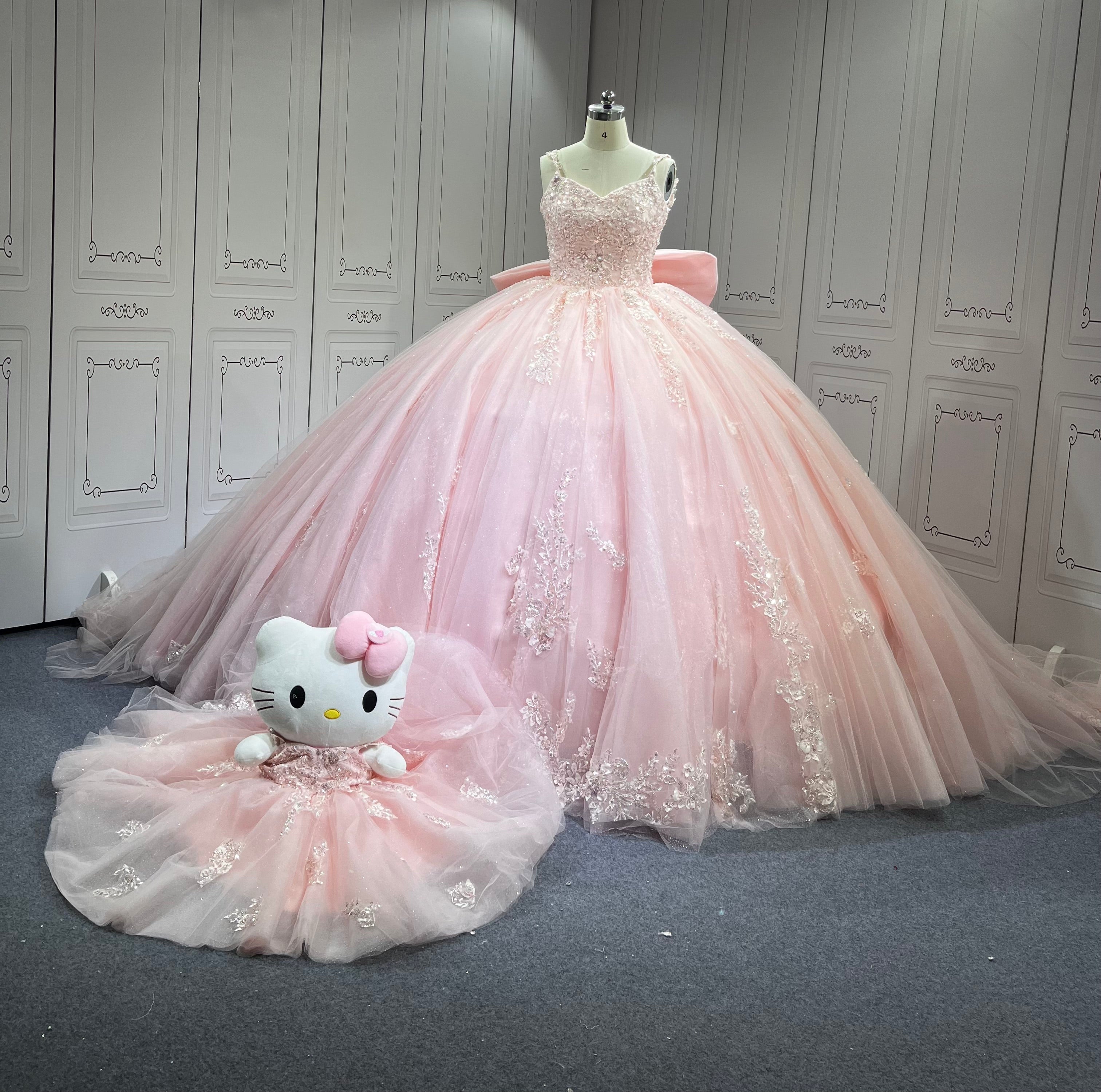 Pink Quinceanera Dresses Vestidos De 15 Quinceaneras Anos Abiti Da Cerimonia Festa 2025 Princess Dress Vestidos Para Mujer