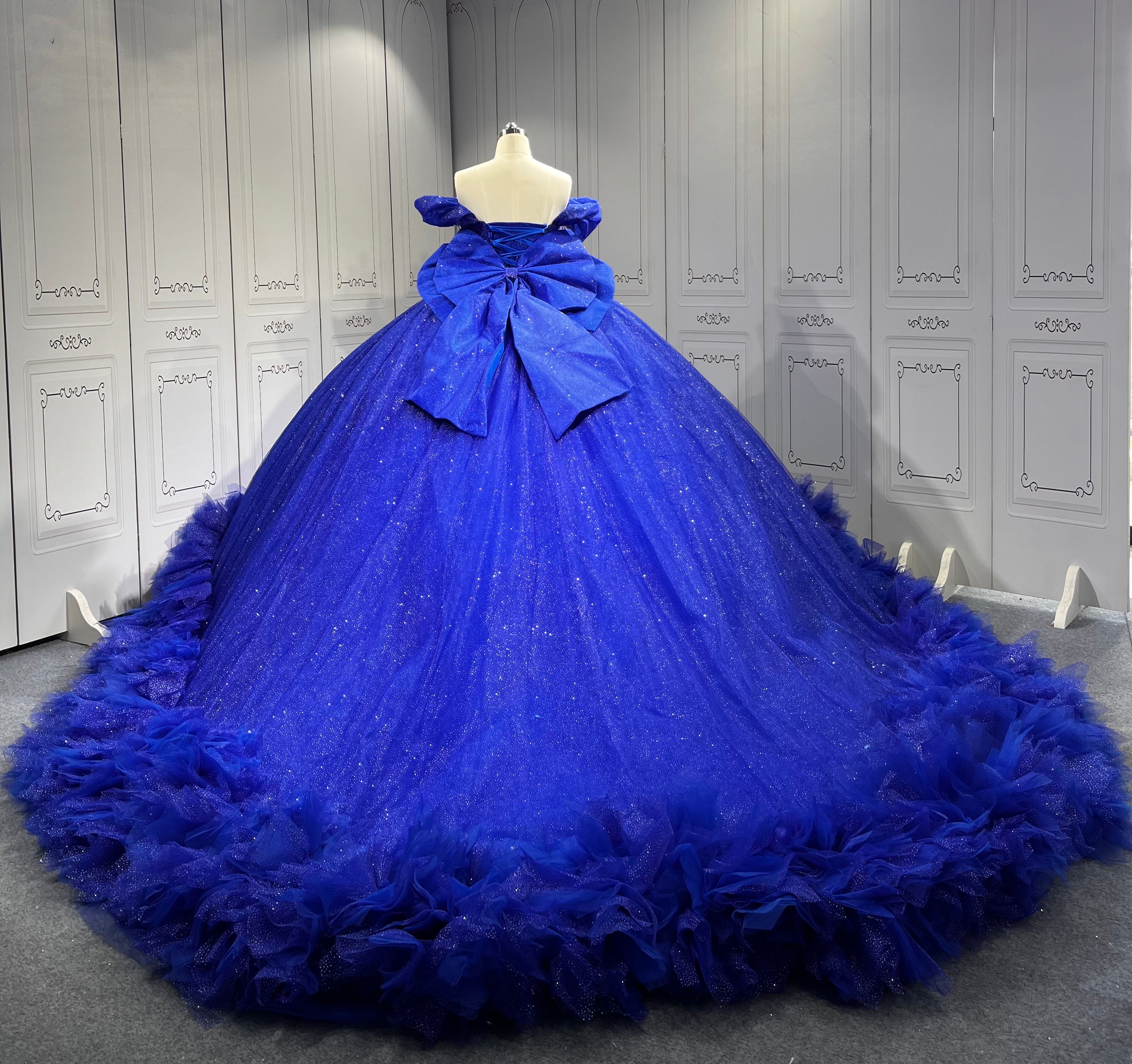 Mumuleo Royal Blue Quinceanera Dress Azul Vestidos De 15 Quinceaera Para 2025 Miss XV Vestido Vestidos Para 15 Aos