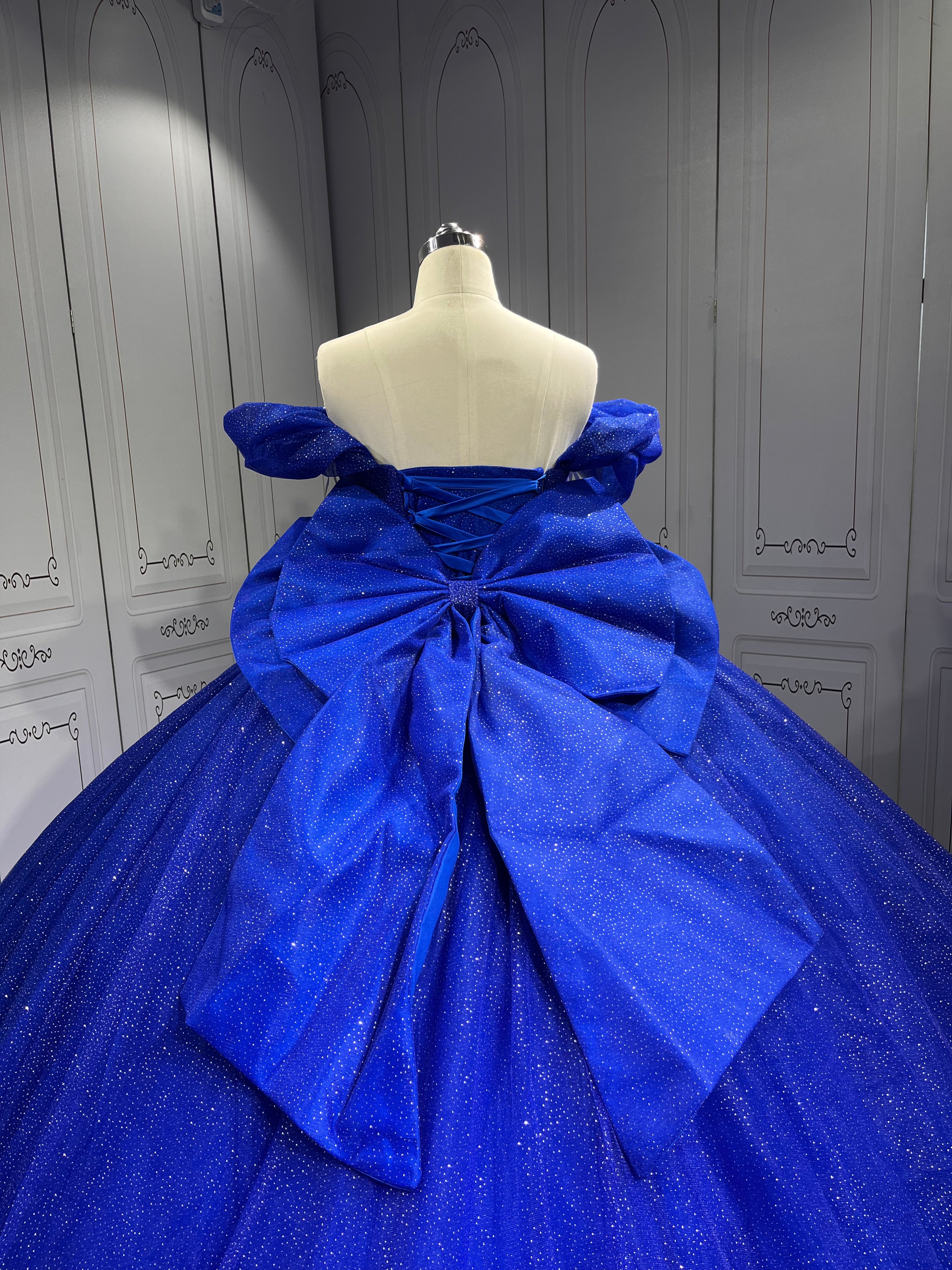 Mumuleo Royal Blue Quinceanera Dress Azul Vestidos De 15 Quinceaera Para 2025 Miss XV Vestido Vestidos Para 15 Aos
