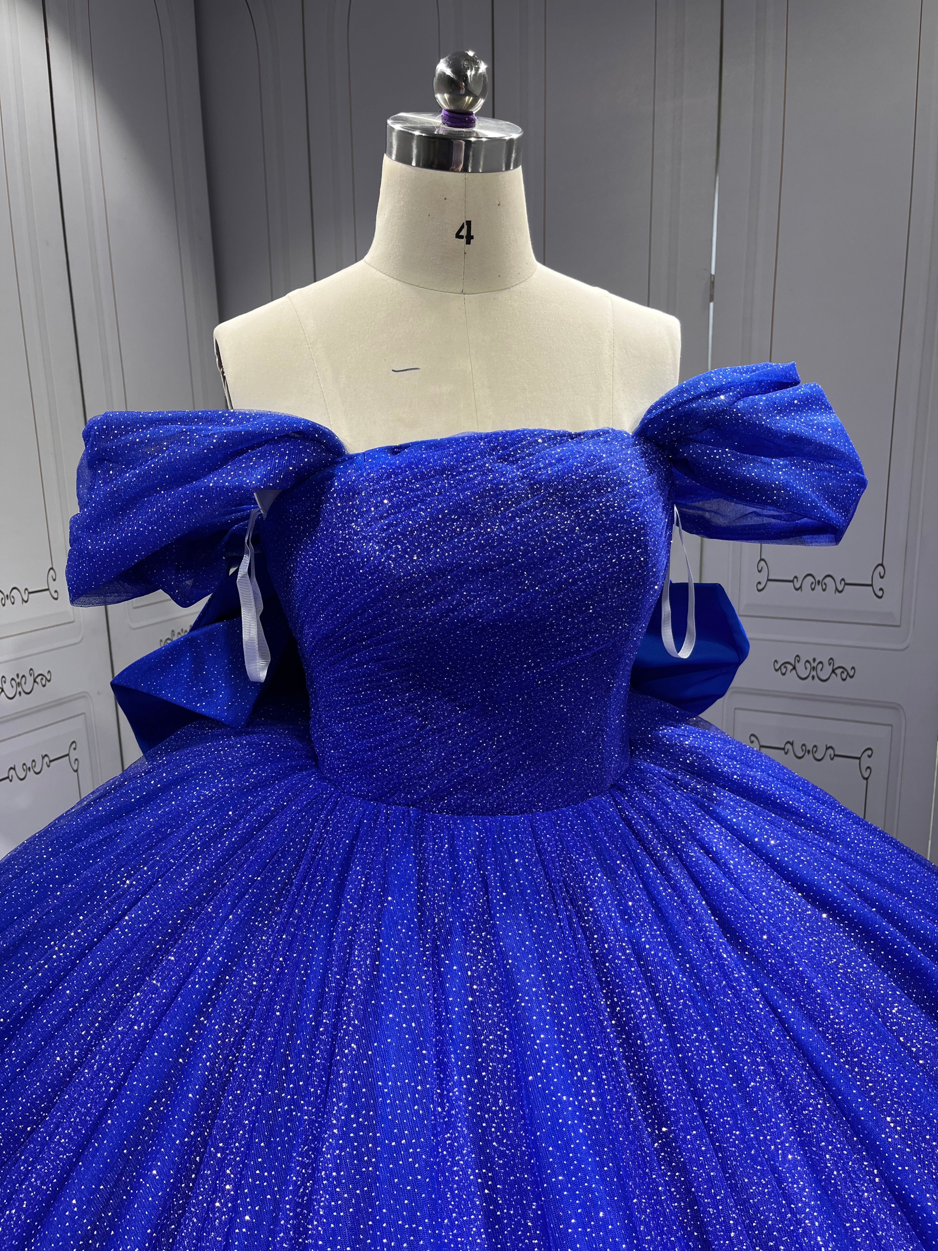 Mumuleo Royal Blue Quinceanera Dress Azul Vestidos De 15 Quinceaera Para 2025 Miss XV Vestido Vestidos Para 15 Aos