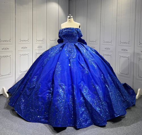 2025 Blue Quinceanera Dresses Princess Ball Gown Lace Appliques Sweetheart Girls Sweet 15 Vestidos De 15 Anos