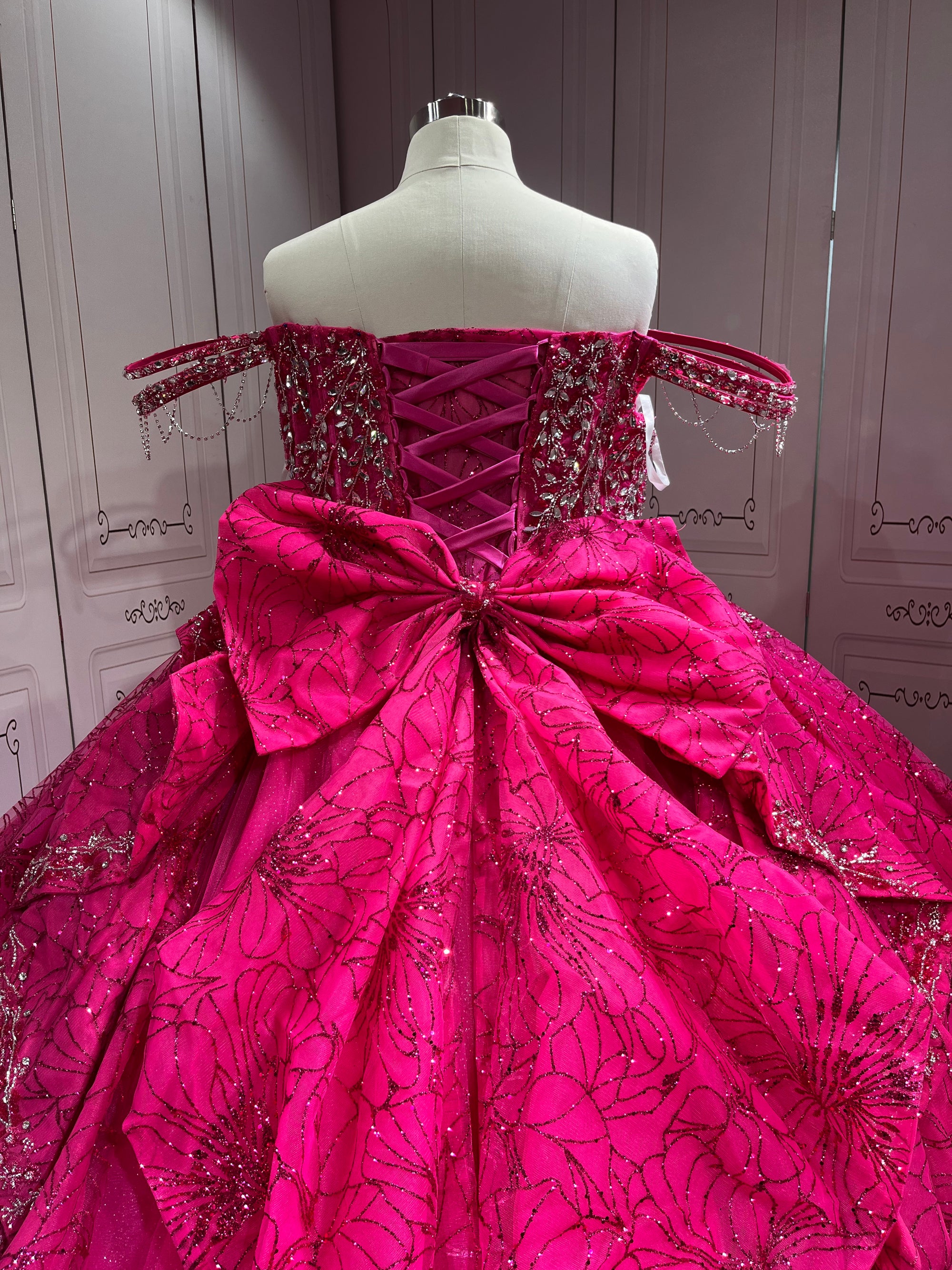 Mumuleo Fuchsia Sweet 16 Dresses Plus Size Quinceanera Gown Affordable Miss XV Vestidos De Quinceaera 15 Anos 2025 De Xv