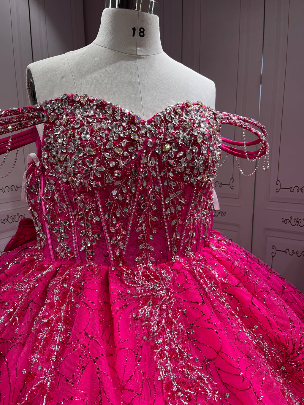 Mumuleo Fuchsia Sweet 16 Dresses Plus Size Quinceanera Gown Affordable Miss XV Vestidos De Quinceaera 15 Anos 2025 De Xv