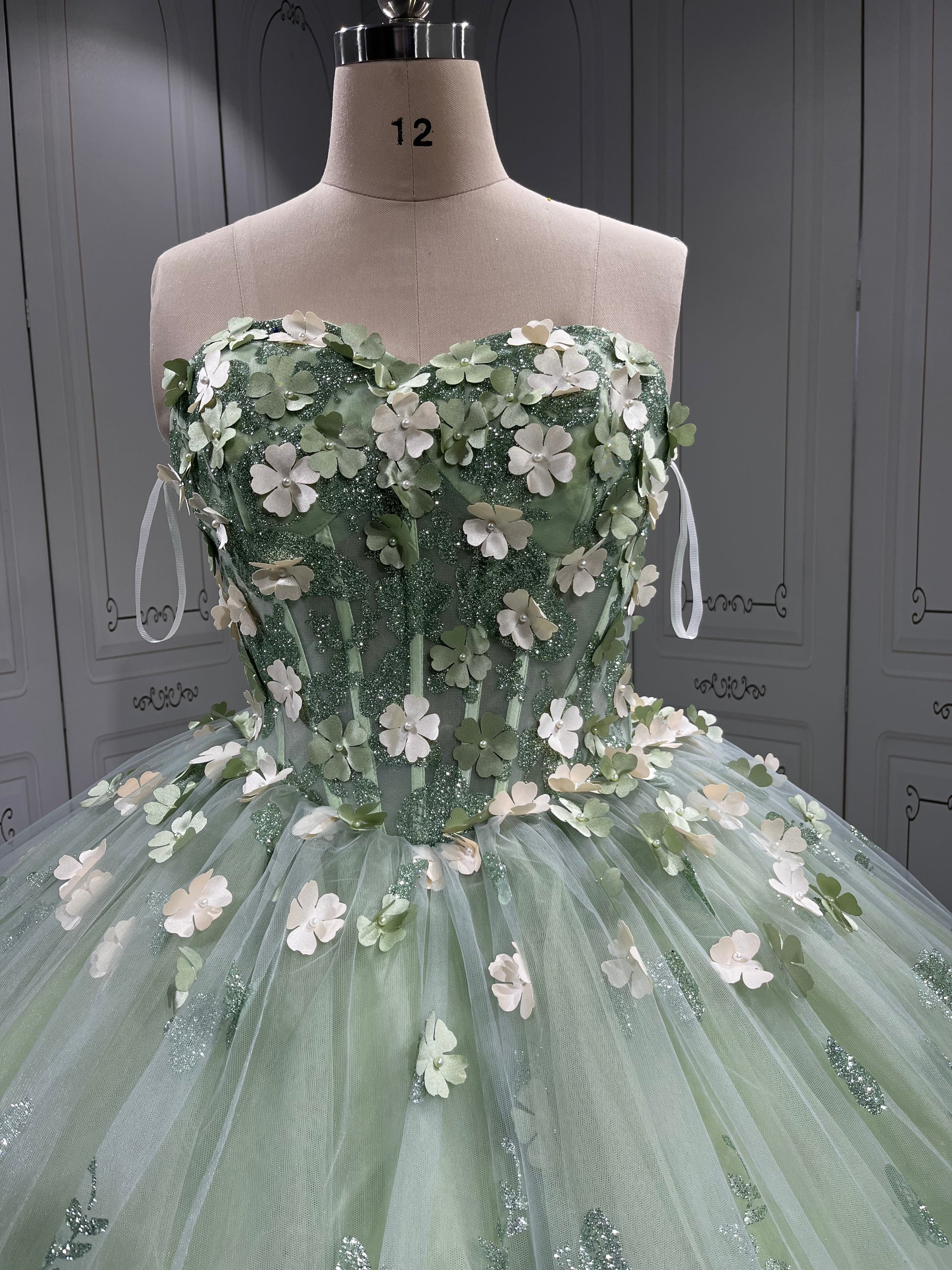 Mumuleo Sage Green Quinceanera Dresses Mexican Vestidos De Quinceaera 2025 Vestidos Para Me Da Noiva Dulces 16 Vestidos