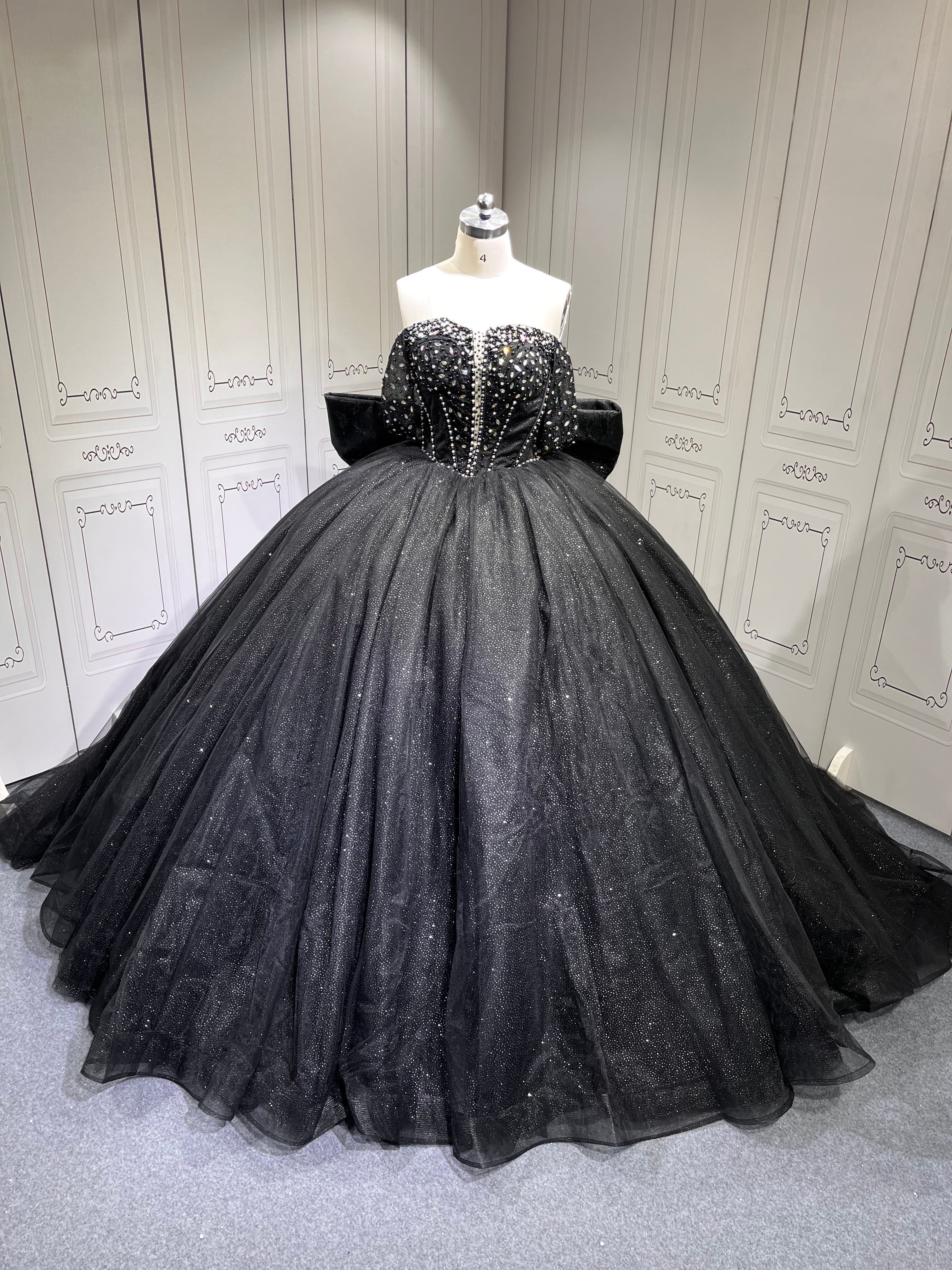 Mumuleo Black Quinceanera Dresses Vestidos De Fiesta Black Dress Vestidos De Quinceaera Ball Gown Vestidos De 15 Aos