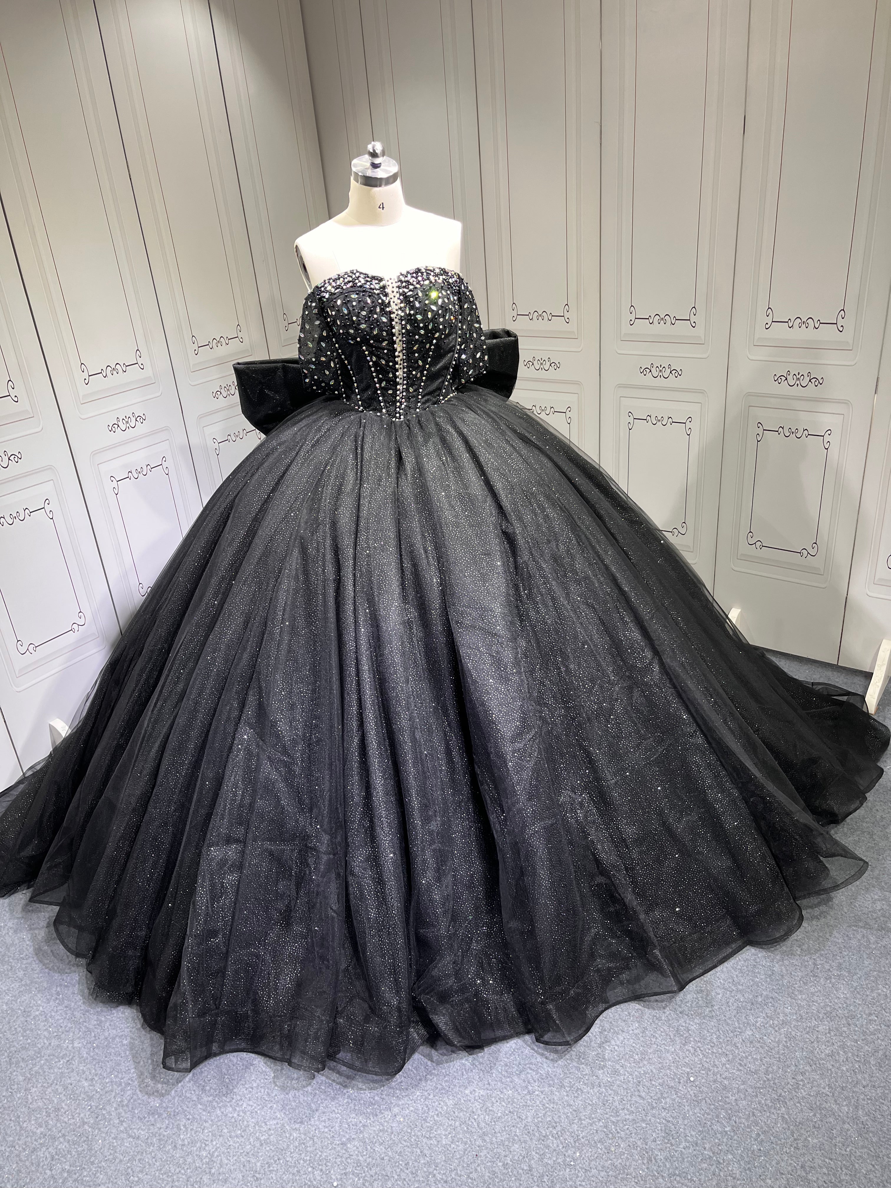 Mumuleo Black Quinceanera Dresses Vestidos De Fiesta Black Dress Vestidos De Quinceaera Ball Gown Vestidos De 15 Aos