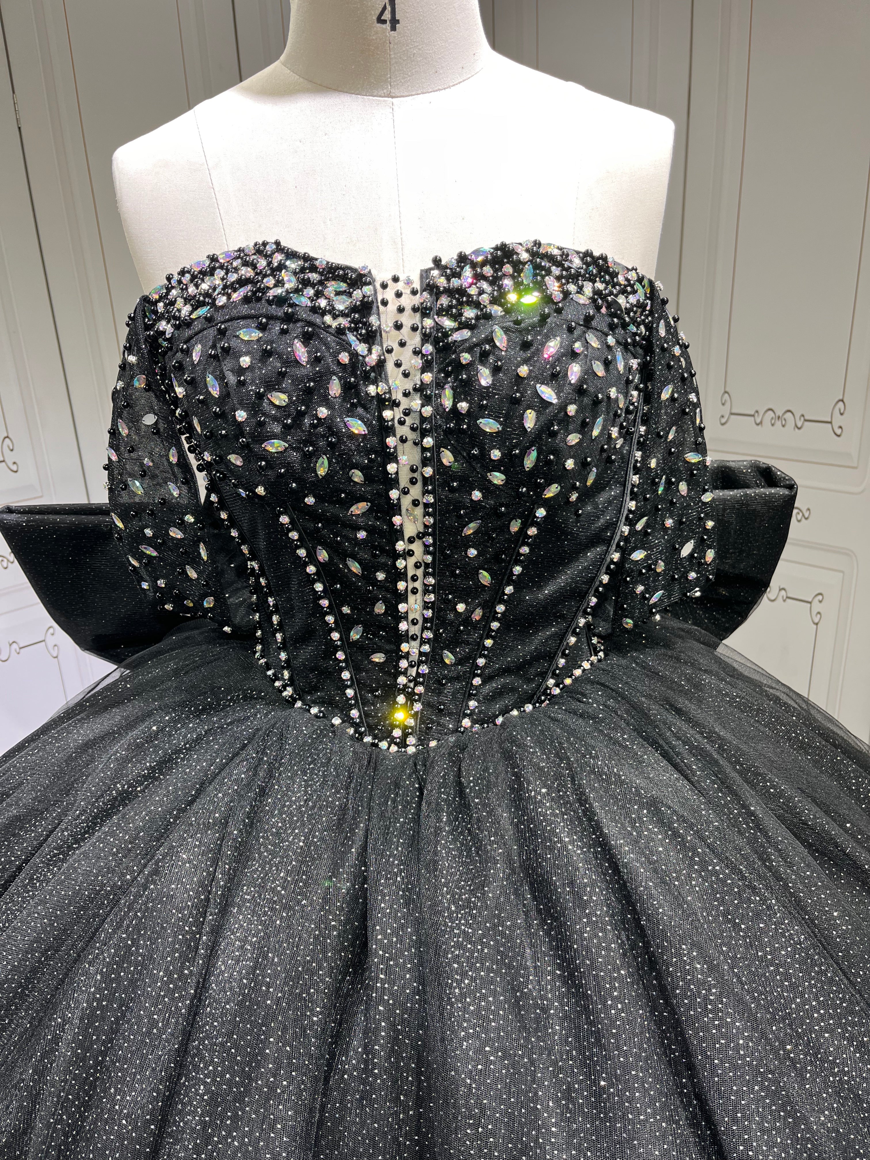 Mumuleo Black Quinceanera Dresses Vestidos De Fiesta Black Dress Vestidos De Quinceaera Ball Gown Vestidos De 15 Aos