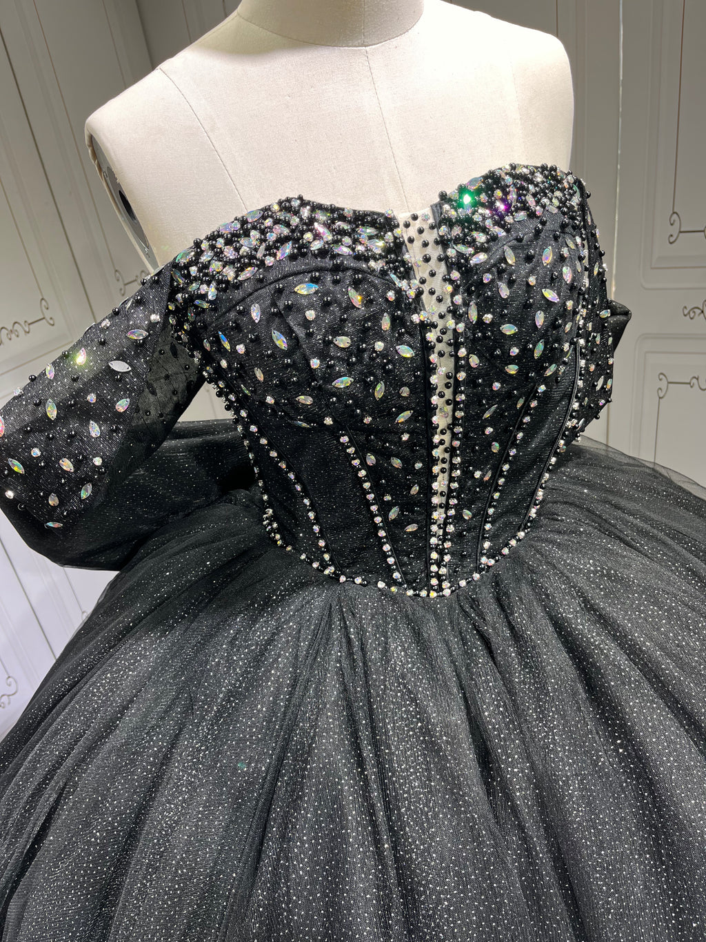 Mumuleo Black Quinceanera Dresses Vestidos De Fiesta Black Dress Vestidos De Quinceaera Ball Gown Vestidos De 15 Aos