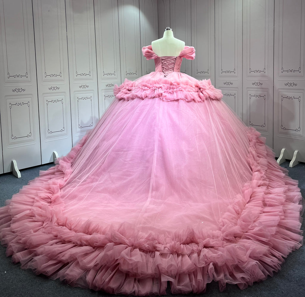 Mumuleo Mauve Pink Quinceanera Dresses 2025 Vestidos De 15 Aos De Festas Quinceanera Vestidos De Xv Aos Para Rosa
