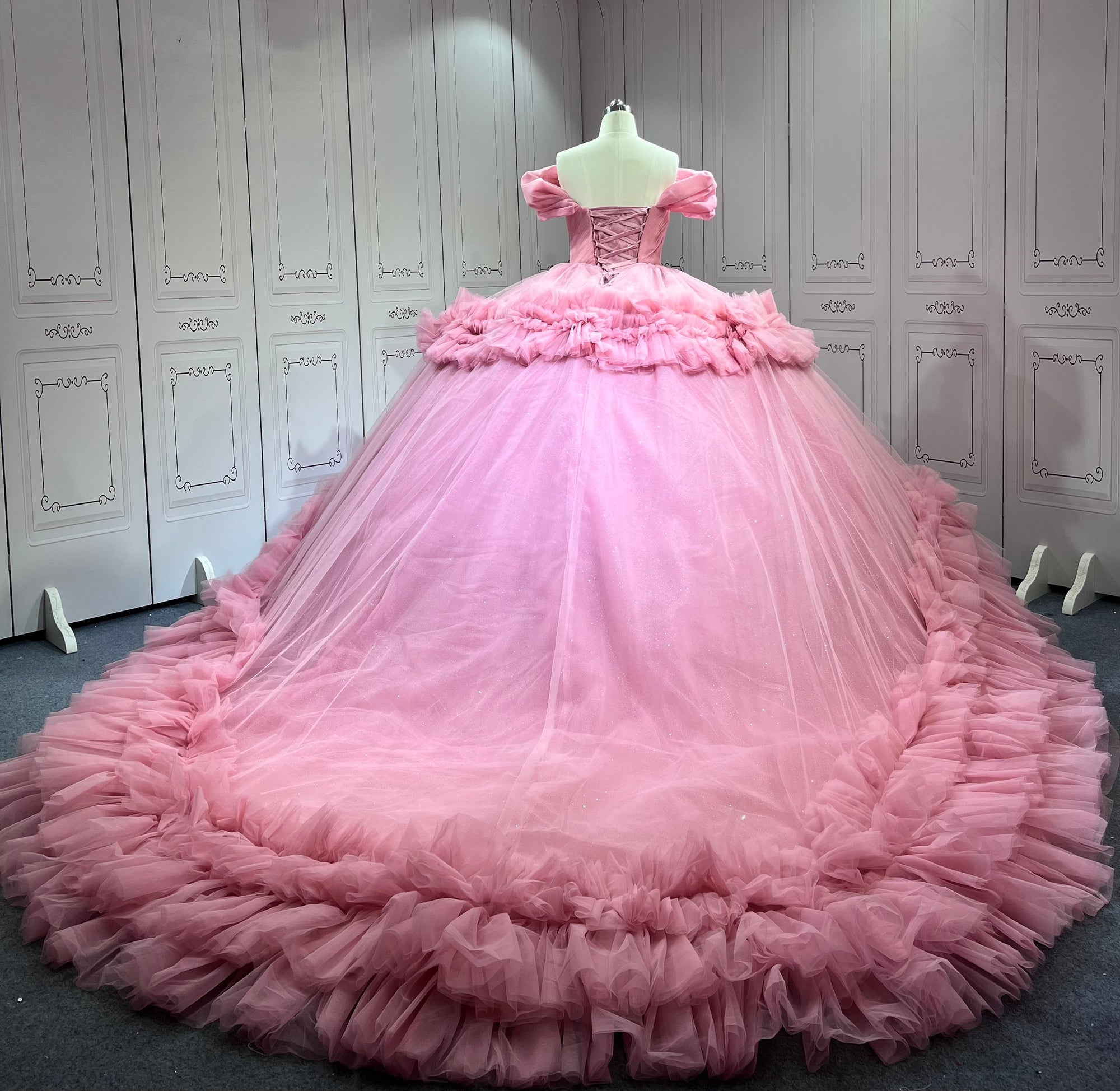 Mumuleo Mauve Pink Quinceanera Dresses 2025 Vestidos De 15 Aos De Festas Quinceanera Vestidos De Xv Aos Para Rosa