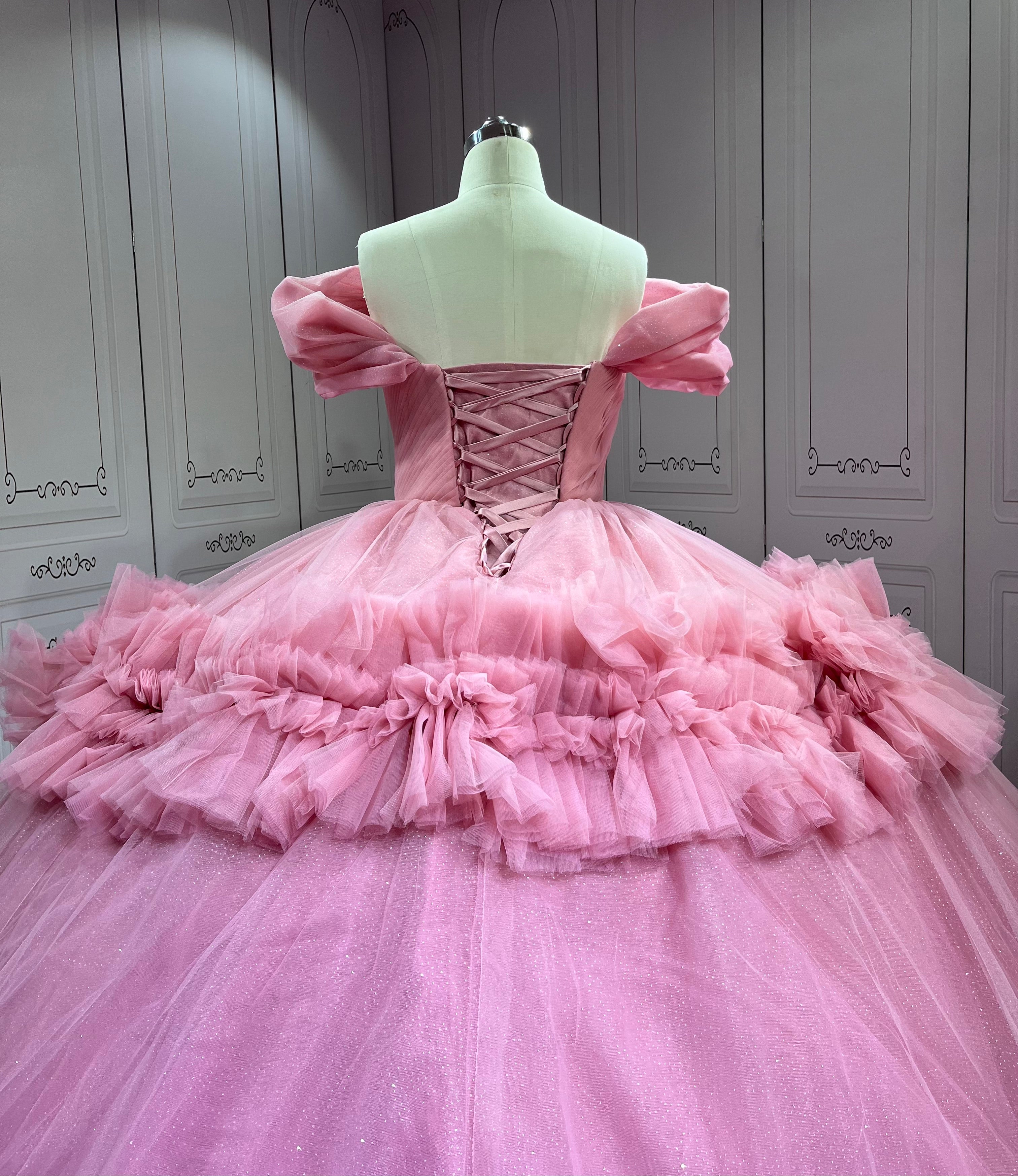 Mumuleo Mauve Pink Quinceanera Dresses 2025 Vestidos De 15 Aos De Festas Quinceanera Vestidos De Xv Aos Para Rosa