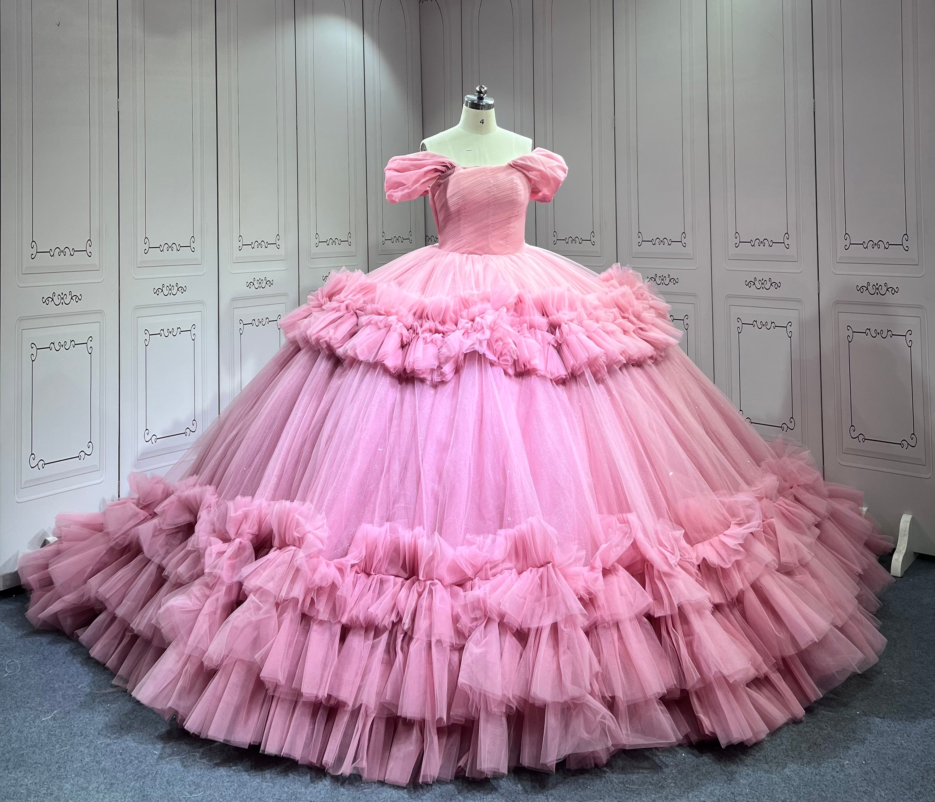 Mumuleo Mauve Pink Quinceanera Dresses 2025 Vestidos De 15 Aos De Festas Quinceanera Vestidos De Xv Aos Para Rosa