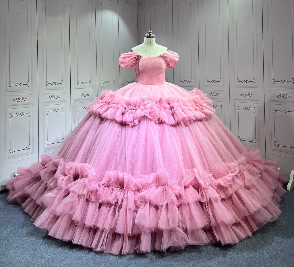 Mumuleo Mauve Pink Quinceanera Dresses 2025 Vestidos De 15 Aos De Festas Quinceanera Vestidos De Xv Aos Para Rosa