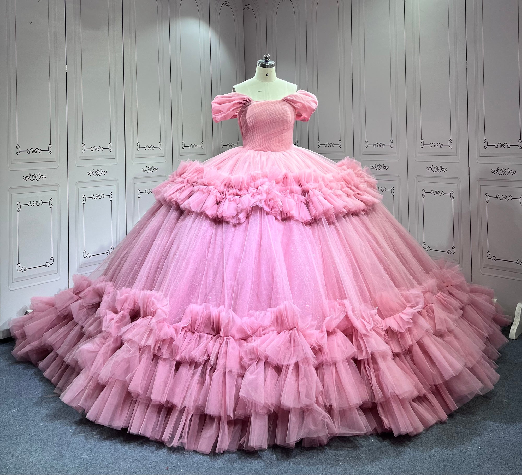 Mumuleo Mauve Pink Quinceanera Dresses 2025 Vestidos De 15 Aos De Festas Quinceanera Vestidos De Xv Aos Para Rosa