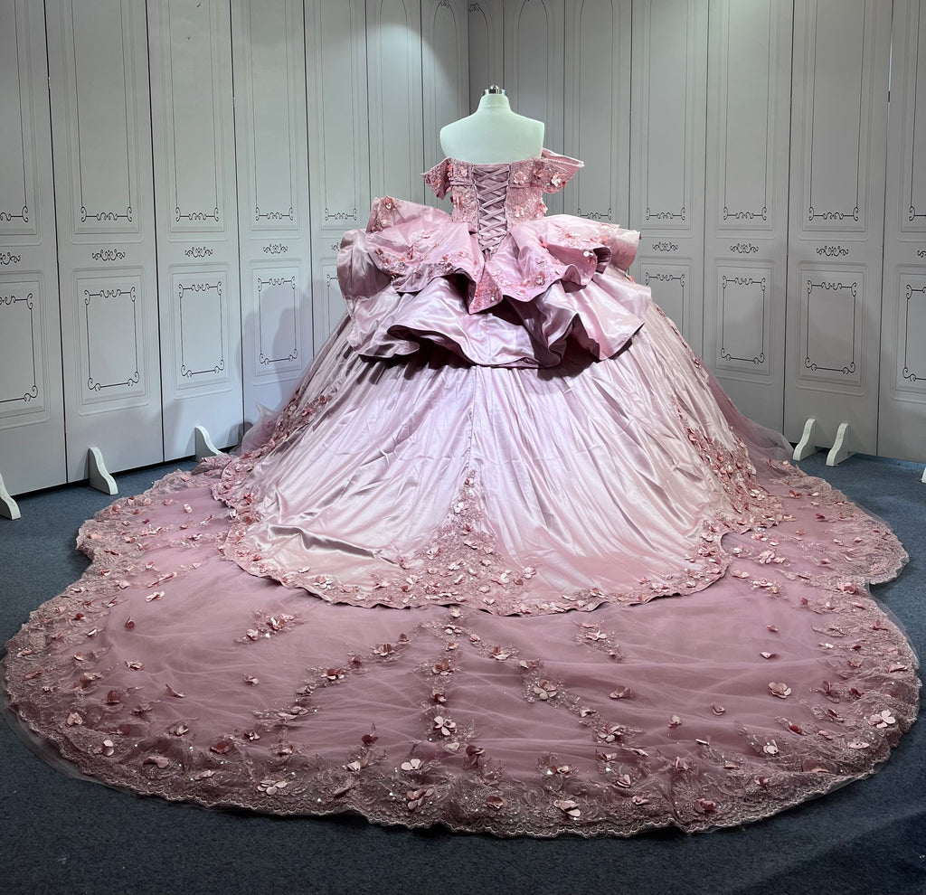 Mumuleo Pink Quinceanera Dress Azul Vestidos De 15 Quinceaera Para 2025 Miss XV Vestido Vestidos Para 15 Aos
